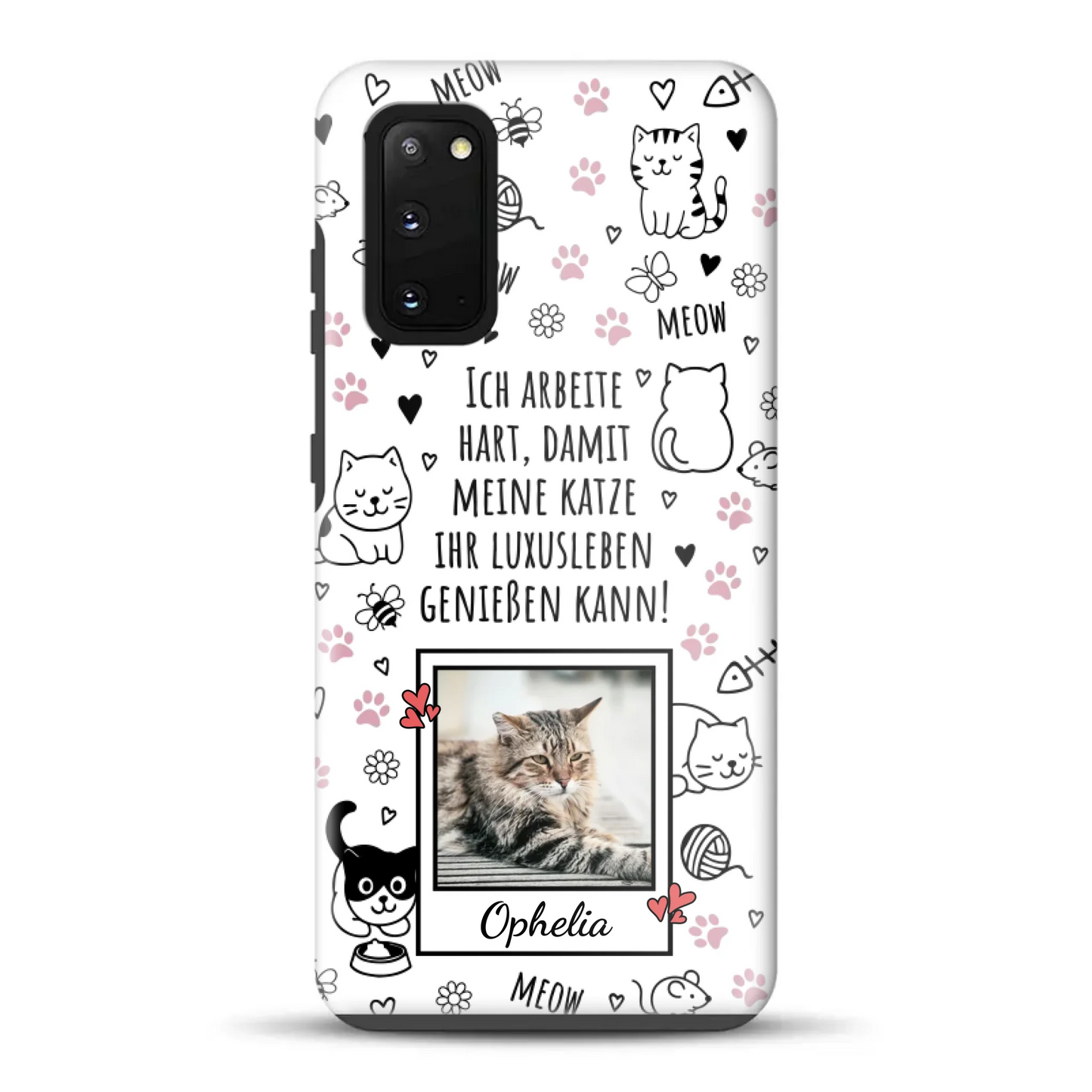 Luxuskatze - Individuelle Premium Hülle für Samsung