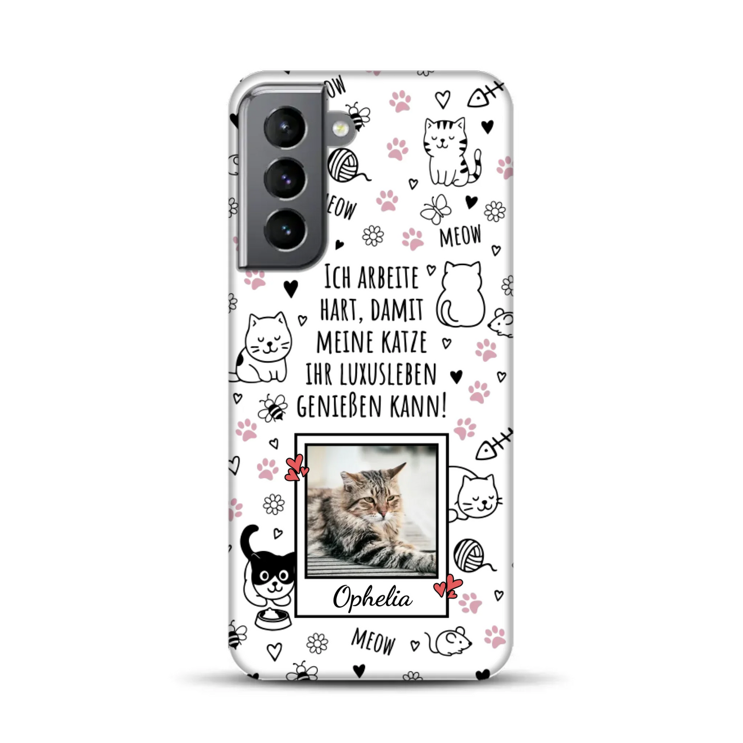 Luxuskatze - Individuelle Premium Hülle für Samsung