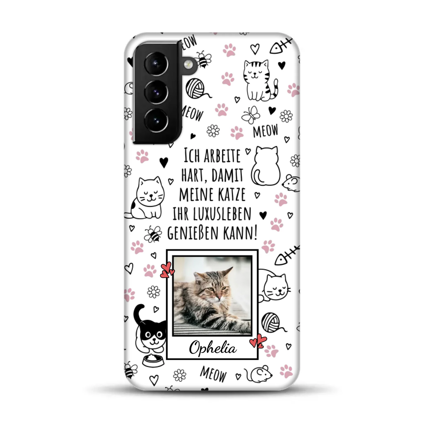 Luxuskatze - Individuelle Premium Hülle für Samsung