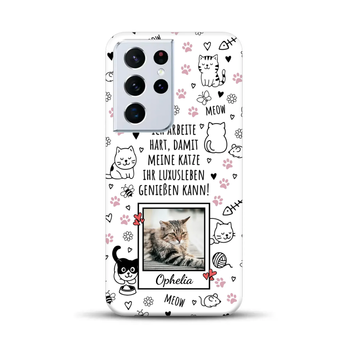 Luxuskatze - Individuelle Premium Hülle für Samsung