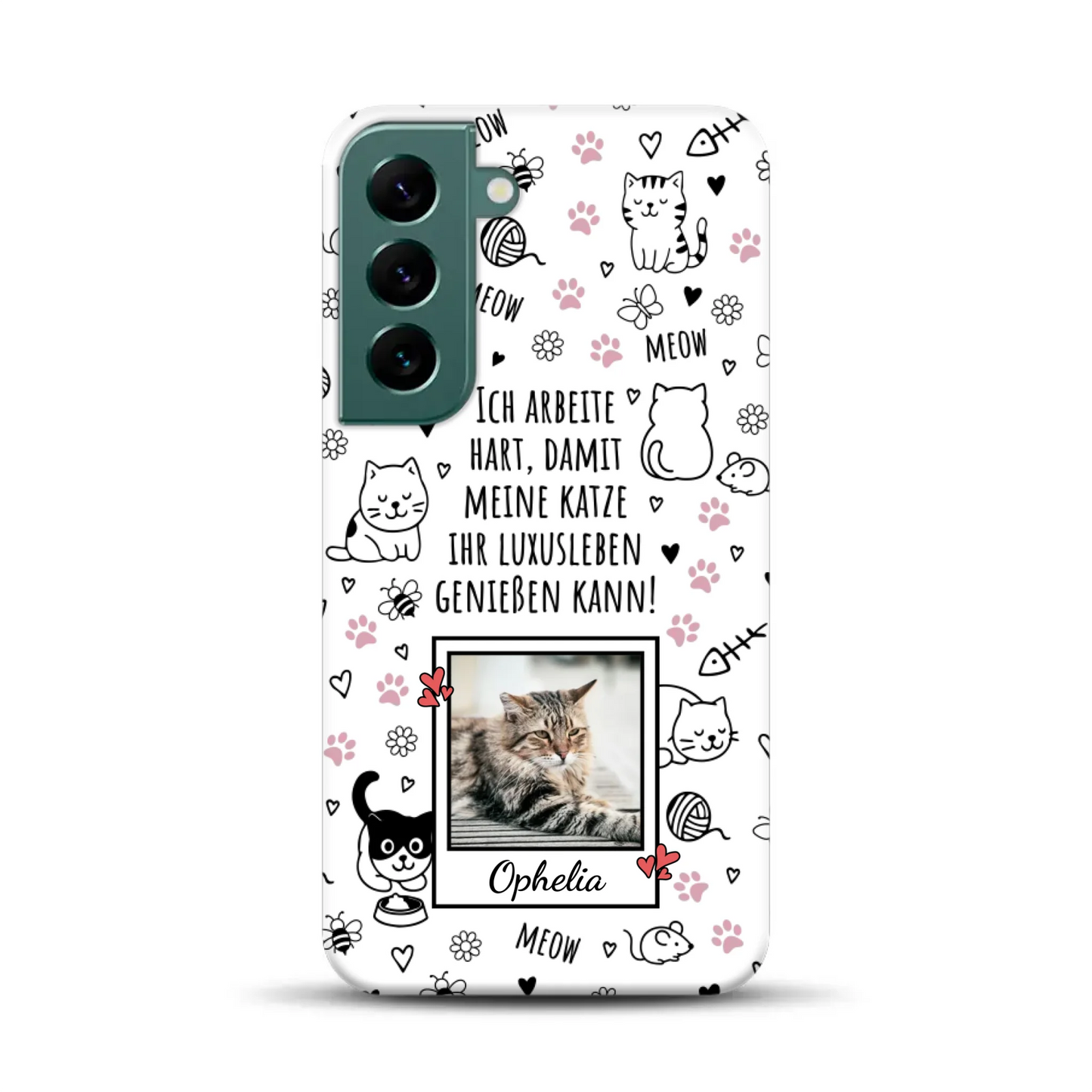 Luxuskatze - Individuelle Premium Hülle für Samsung