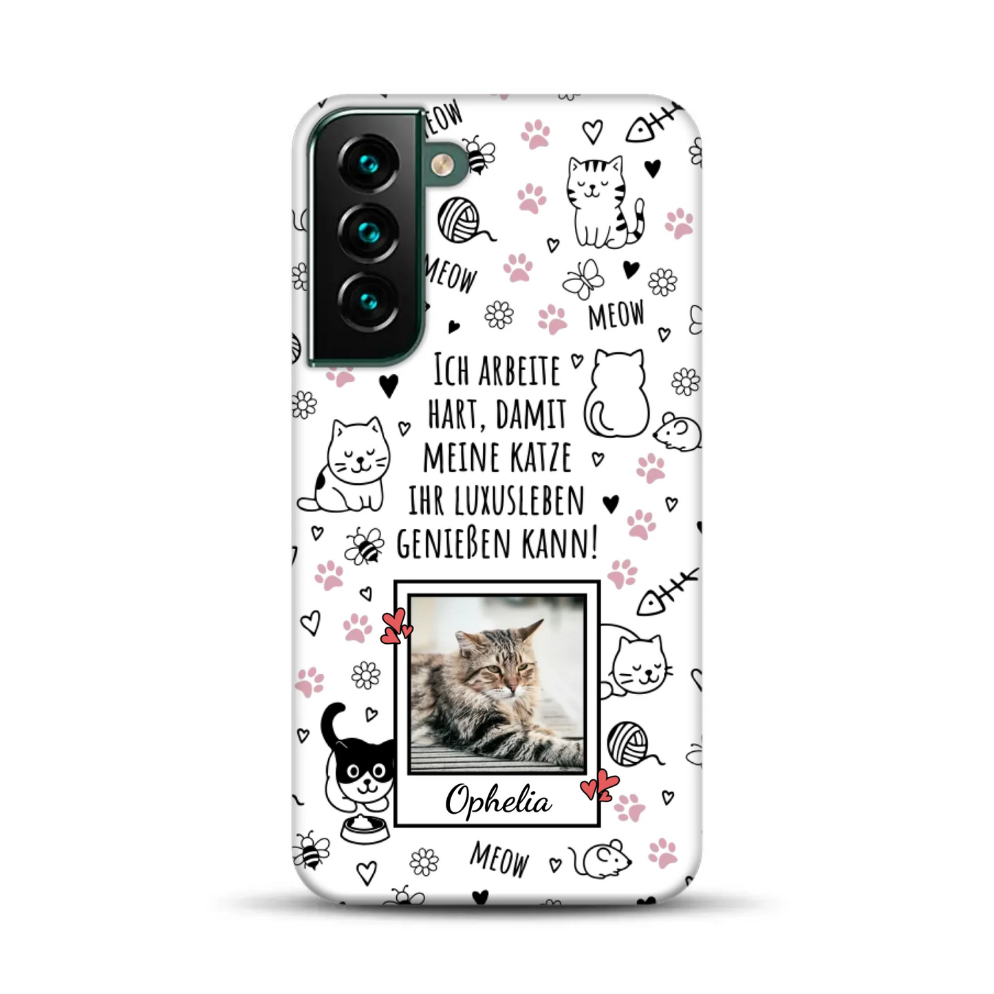 Luxuskatze - Individuelle Premium Hülle für Samsung