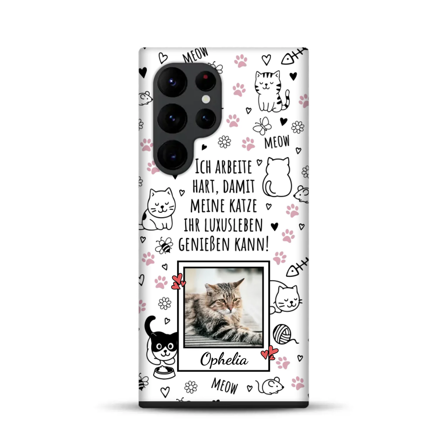Luxuskatze - Individuelle Premium Hülle für Samsung