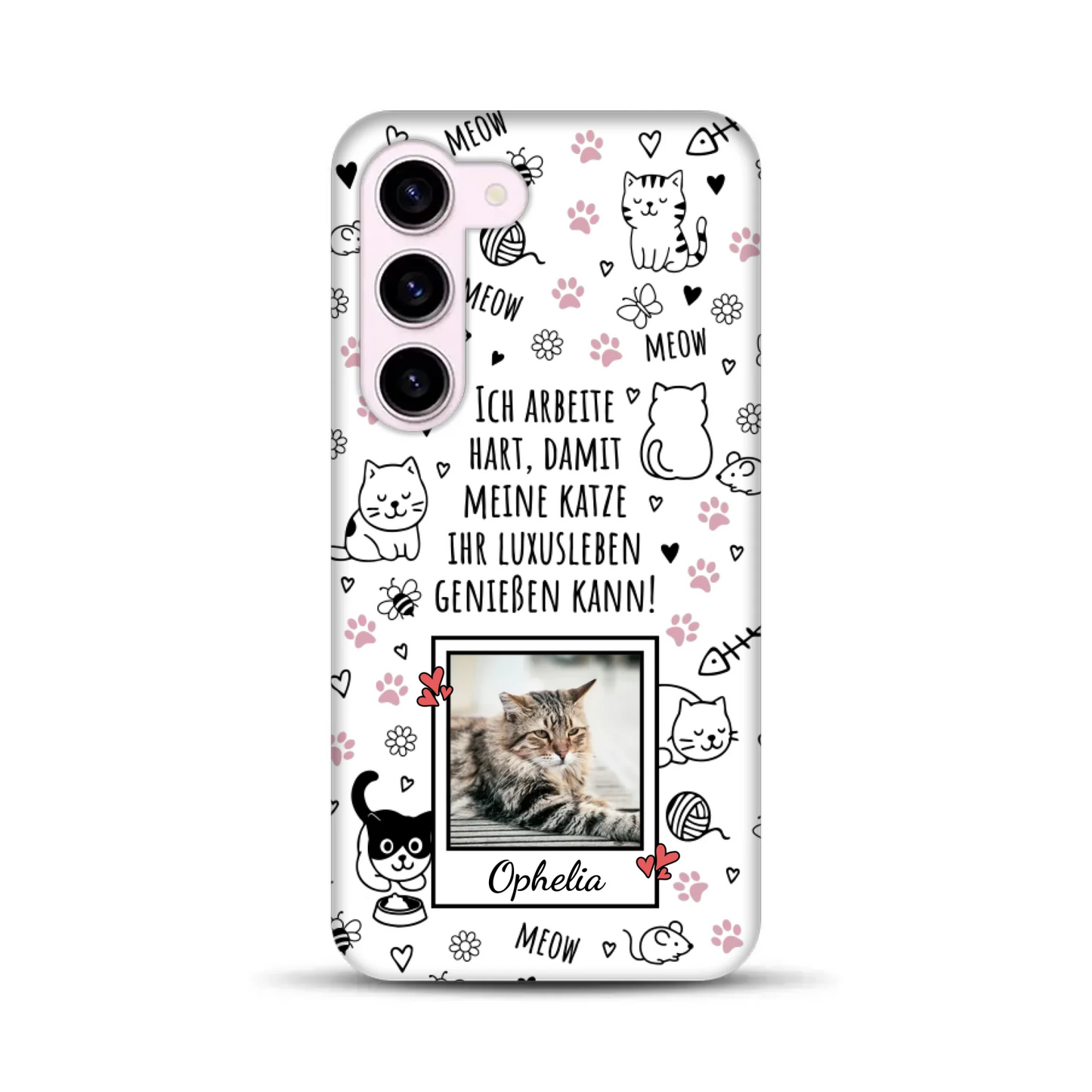 Luxuskatze - Individuelle Premium Hülle für Samsung