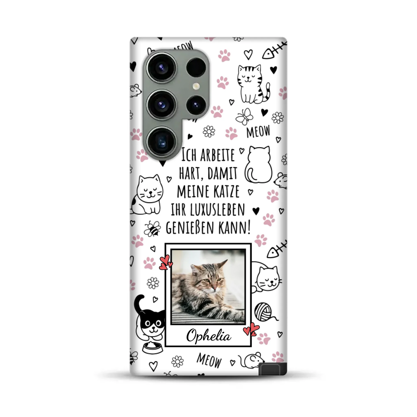 Luxuskatze - Individuelle Premium Hülle für Samsung