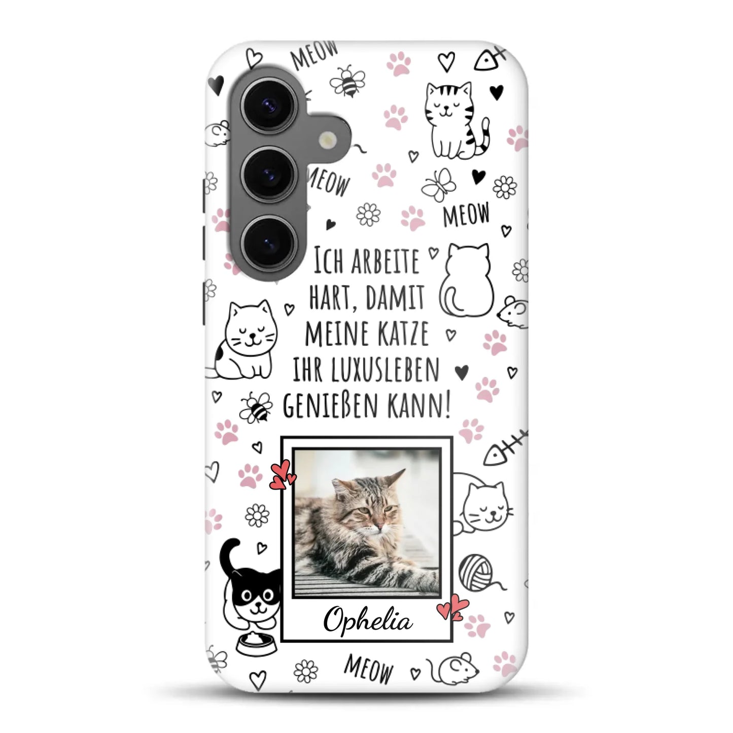 Luxuskatze - Individuelle Premium Hülle für Samsung