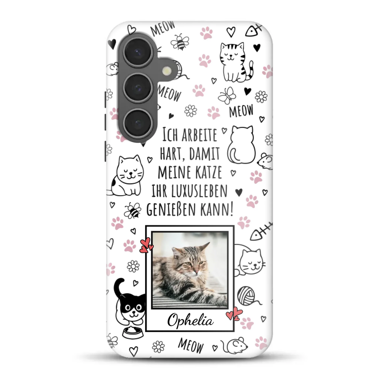 Luxuskatze - Individuelle Premium Hülle für Samsung
