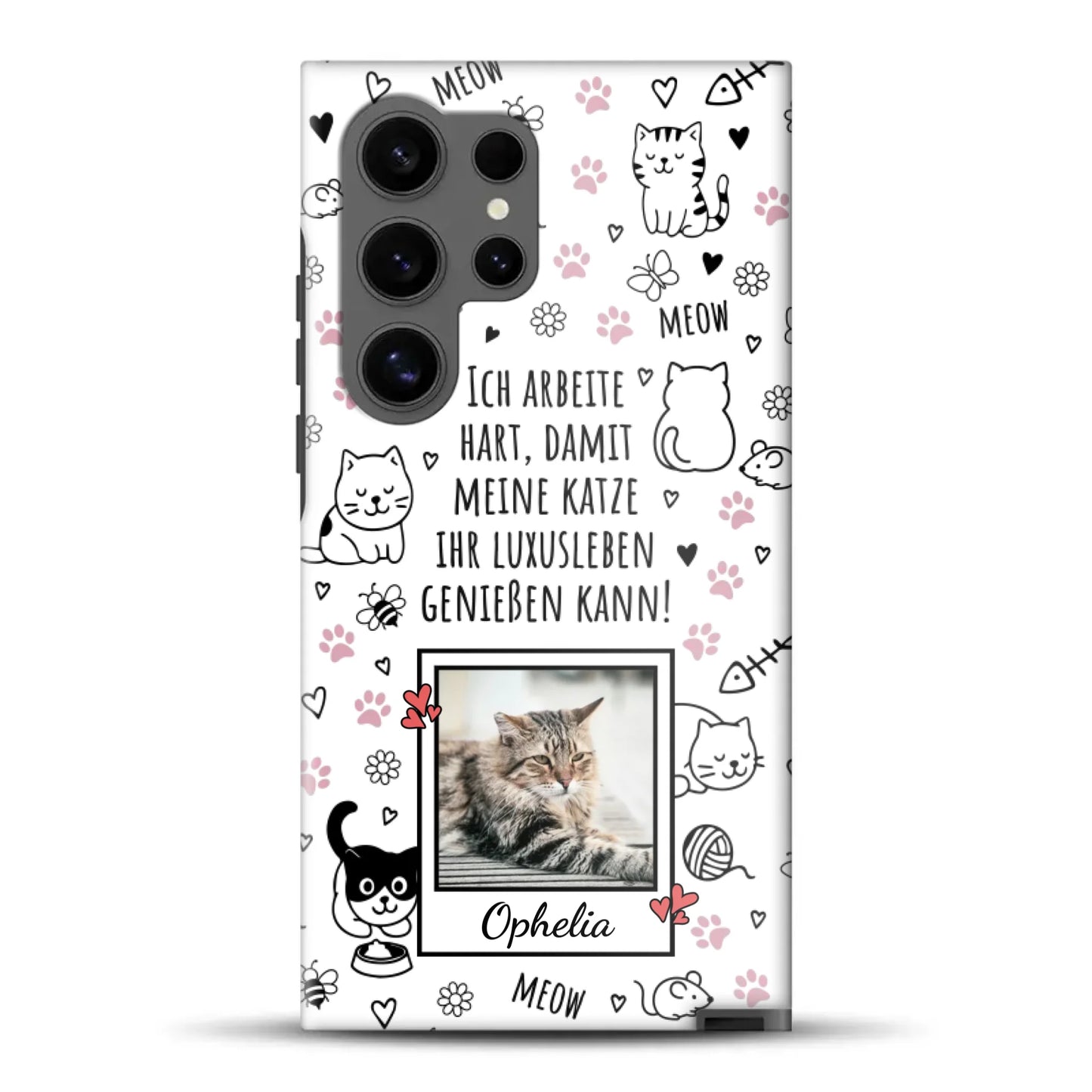 Luxuskatze - Individuelle Premium Hülle für Samsung