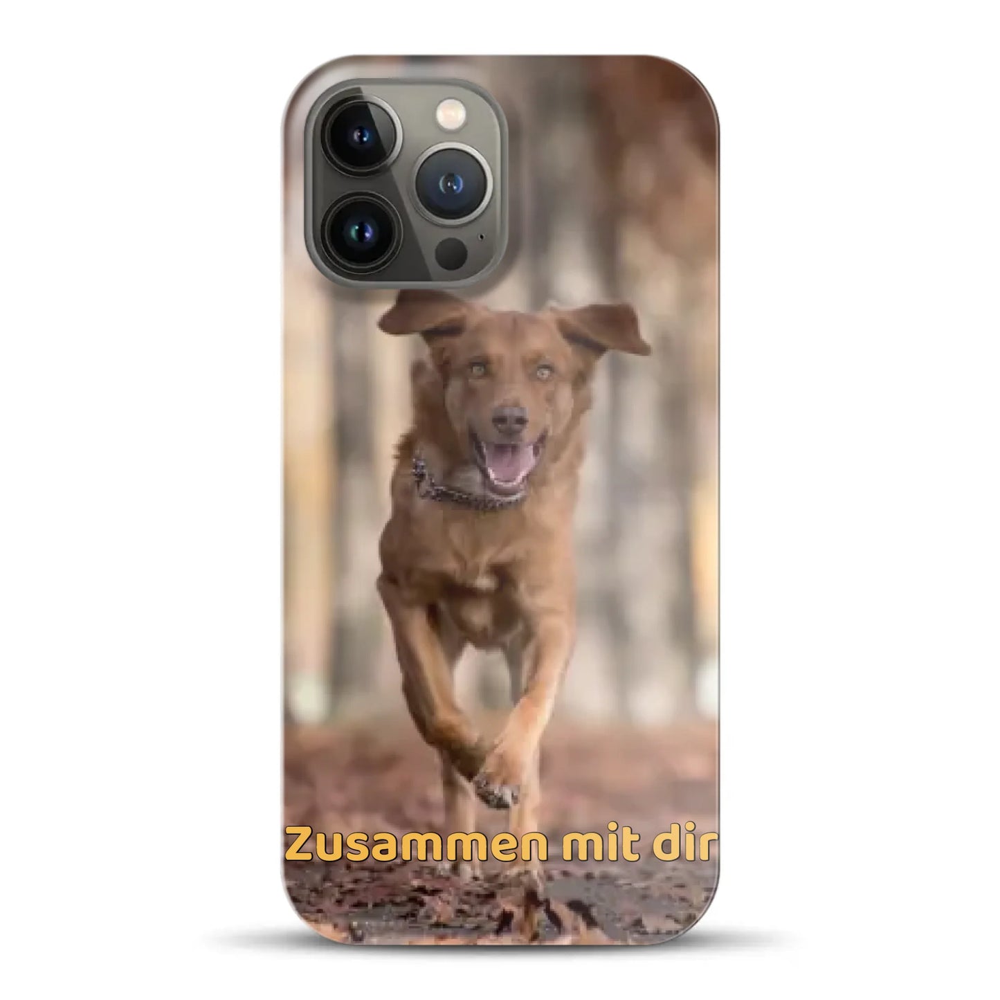 Pawtrait Love - Individuelle Hardcase Hülle für iPhone