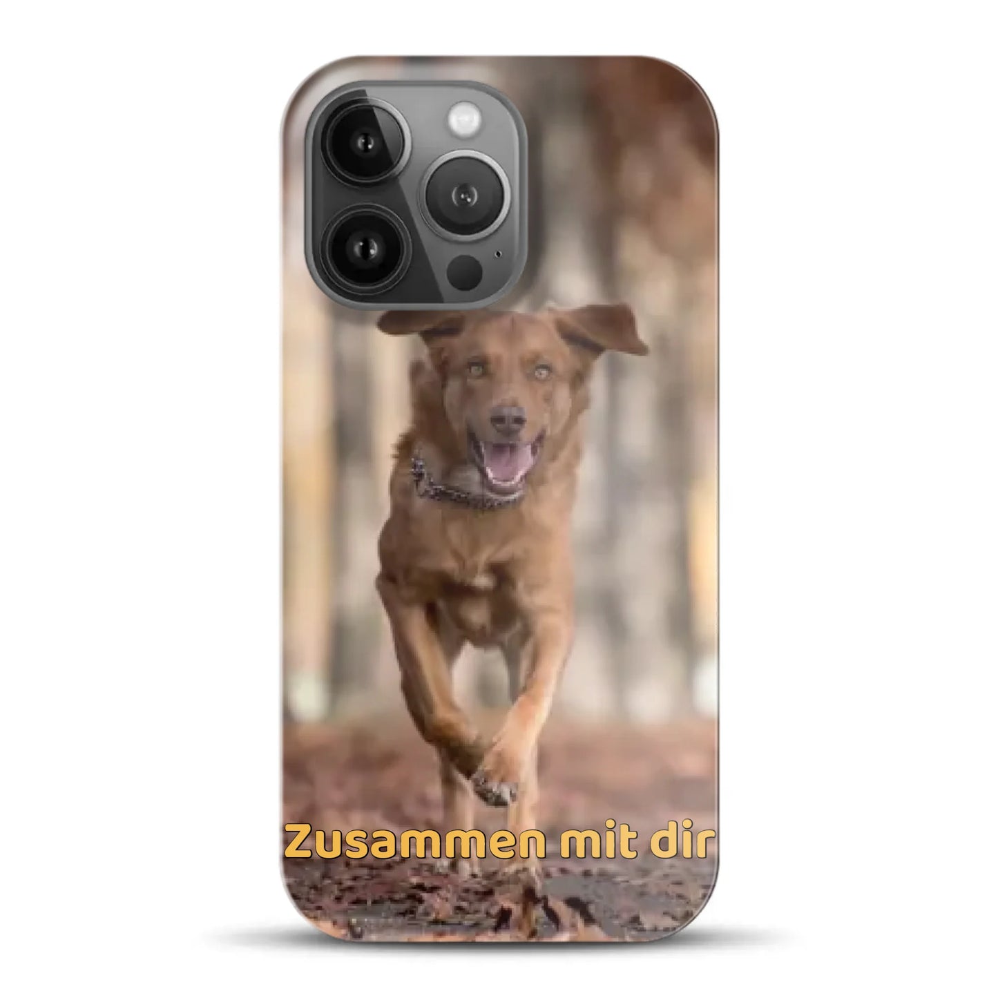 Pawtrait Love - Individuelle Hardcase Hülle für iPhone