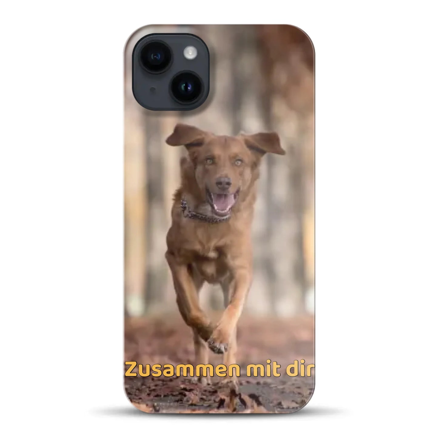 Pawtrait Love - Individuelle Hardcase Hülle für iPhone
