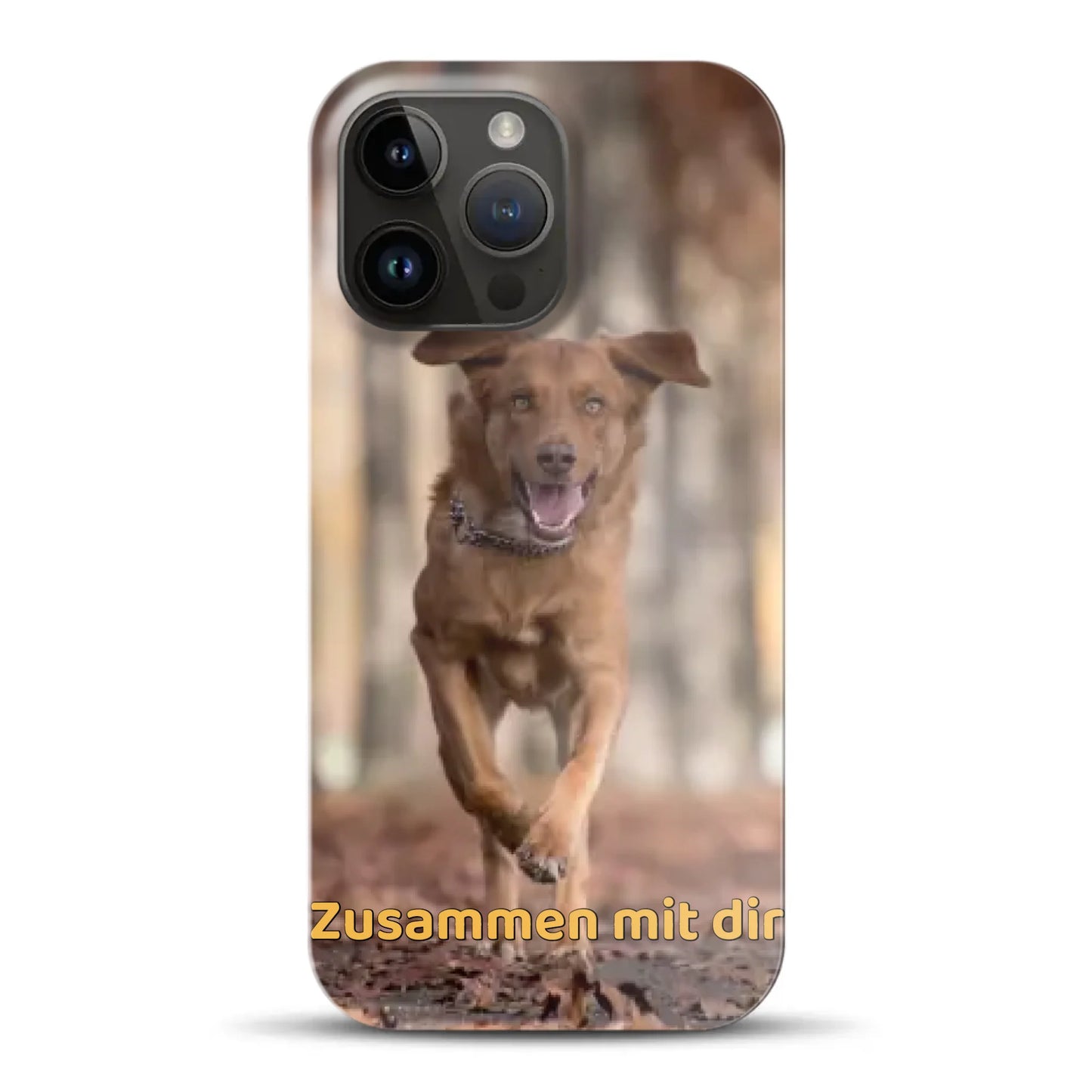 Pawtrait Love - Individuelle Hardcase Hülle für iPhone