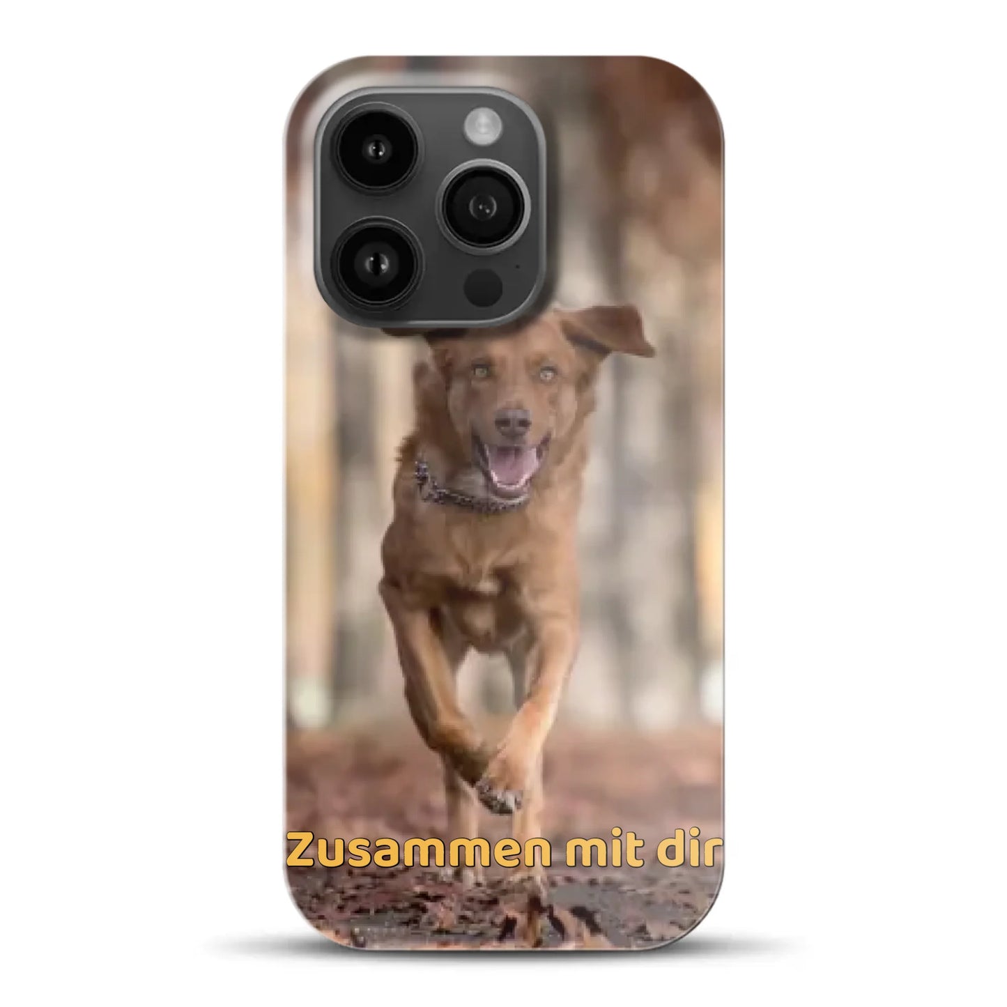 Pawtrait Love - Individuelle Hardcase Hülle für iPhone