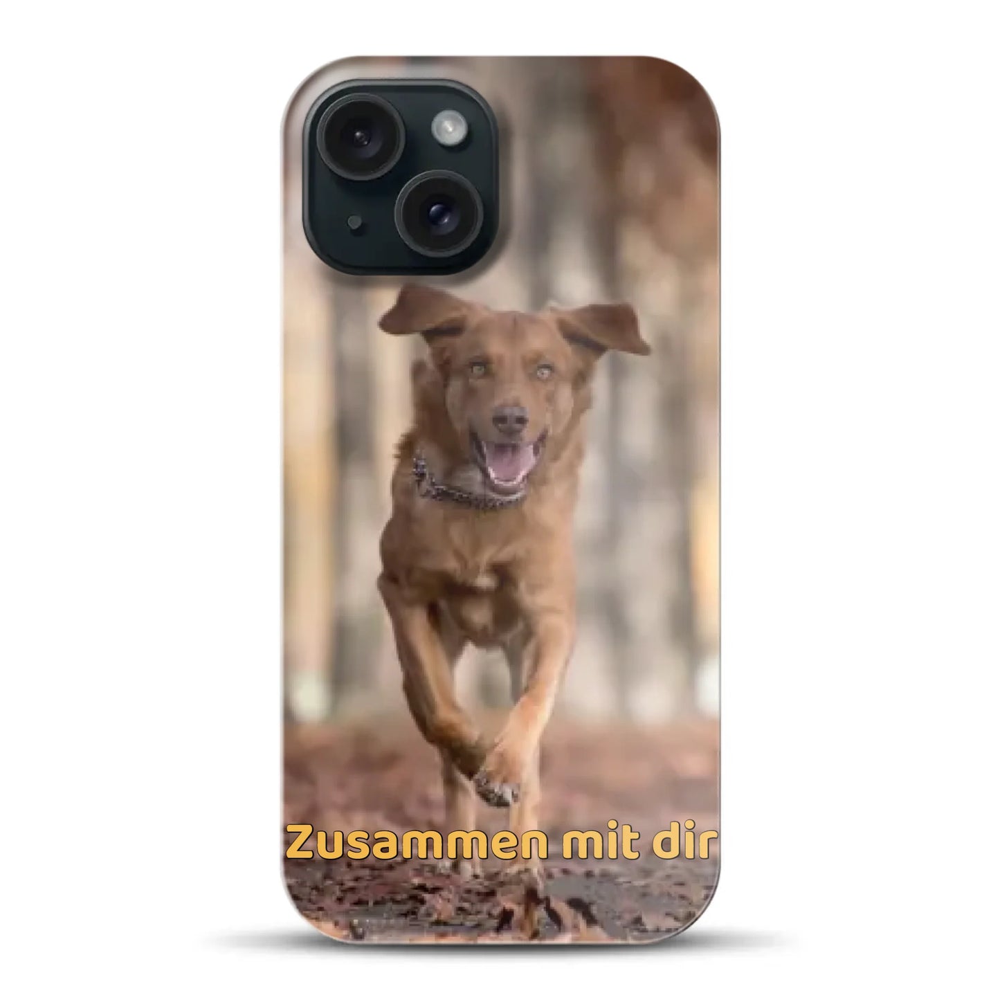 Pawtrait Love - Individuelle Hardcase Hülle für iPhone