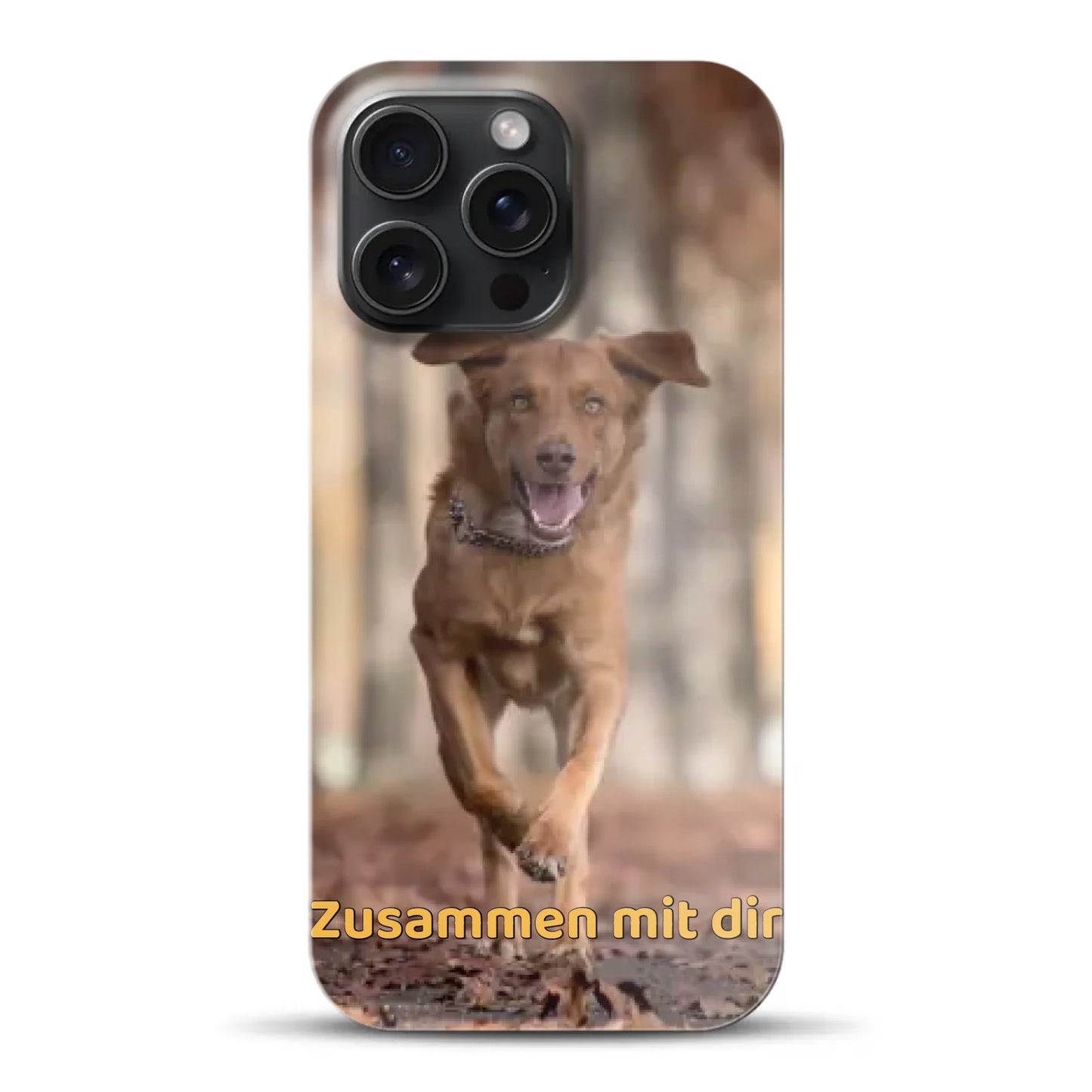 Pawtrait Love - Individuelle Hardcase Hülle für iPhone