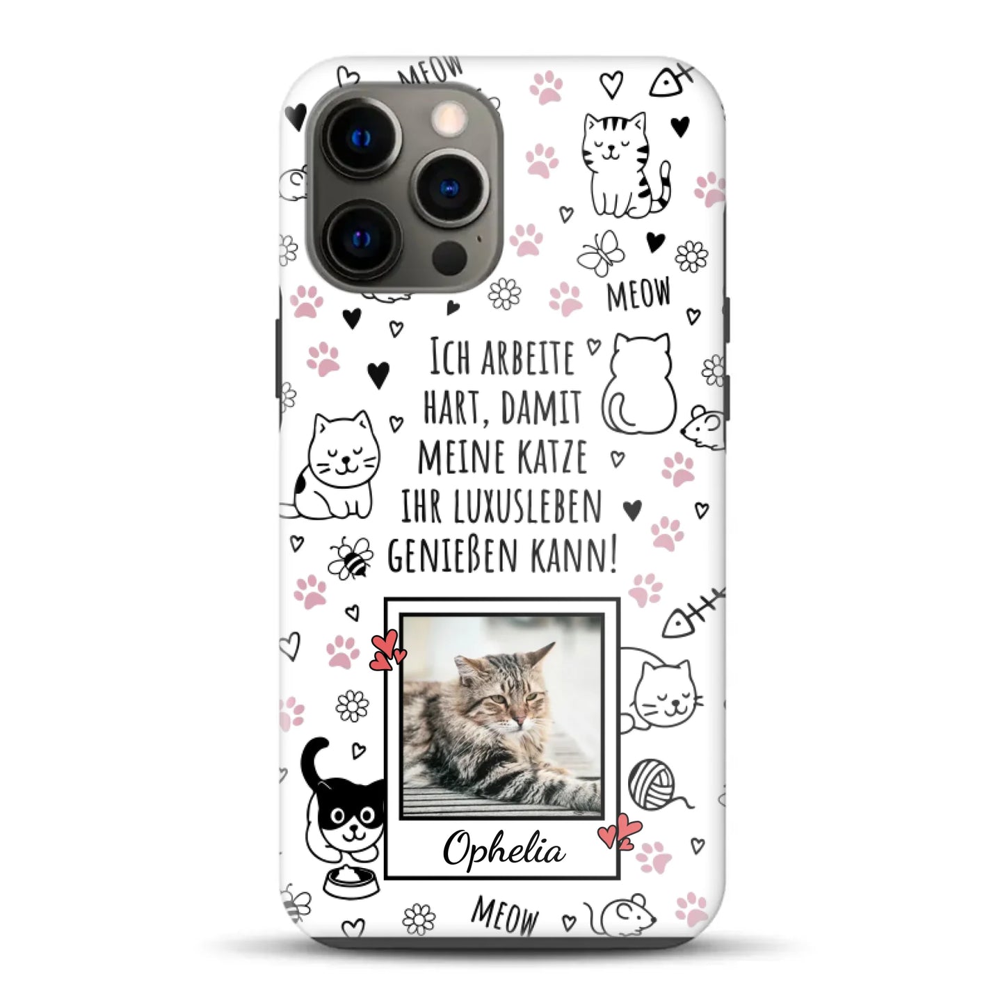 Luxuskatze - Individuelle Premium Hülle für iPhone