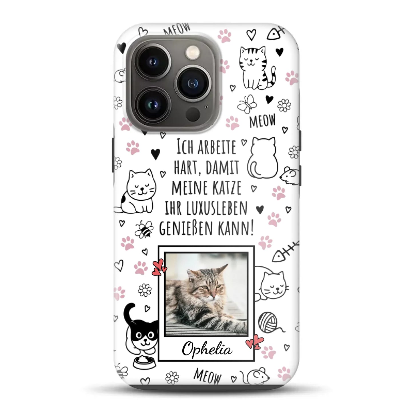 Luxuskatze - Individuelle Premium Hülle für iPhone