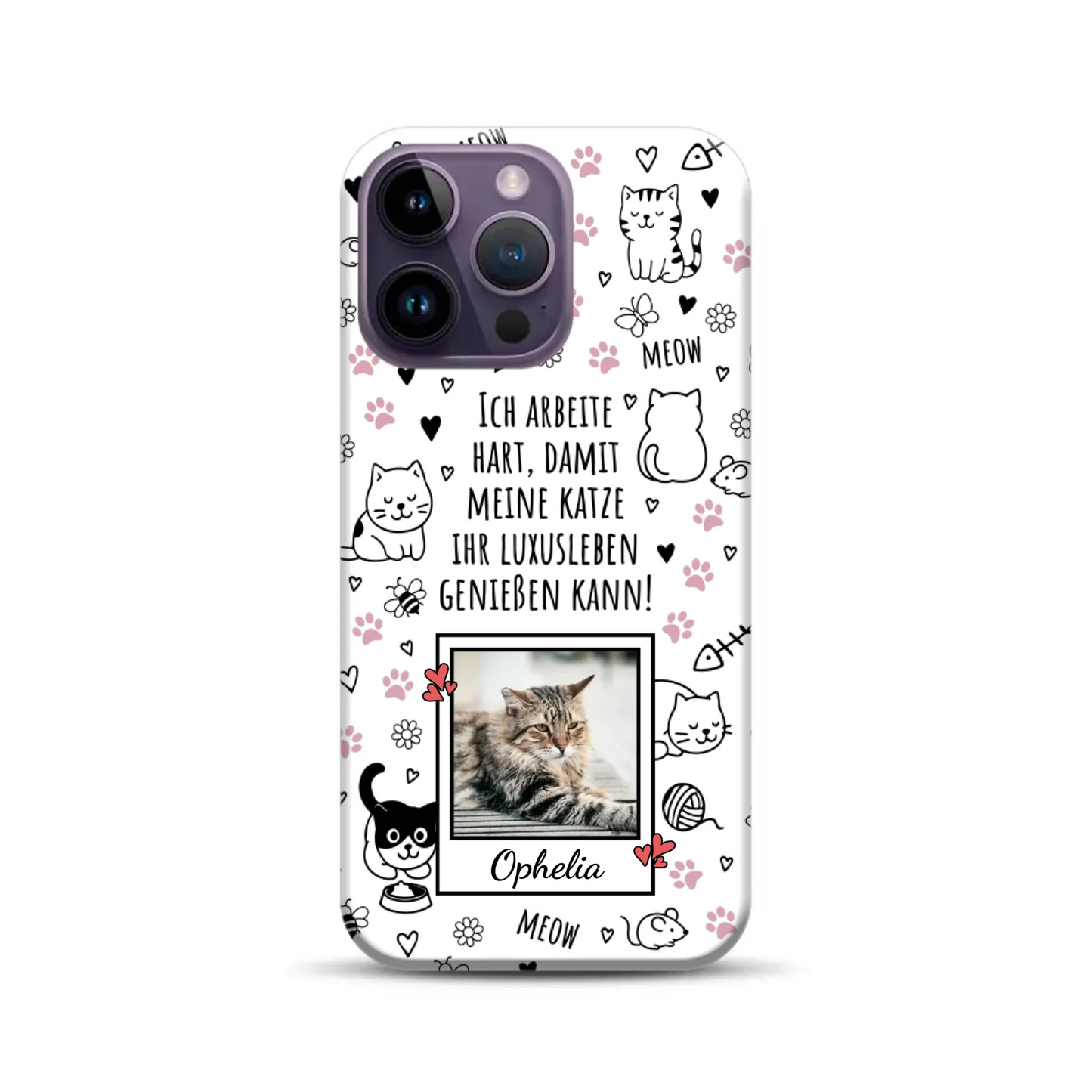 Luxuskatze - Individuelle Premium Hülle für iPhone