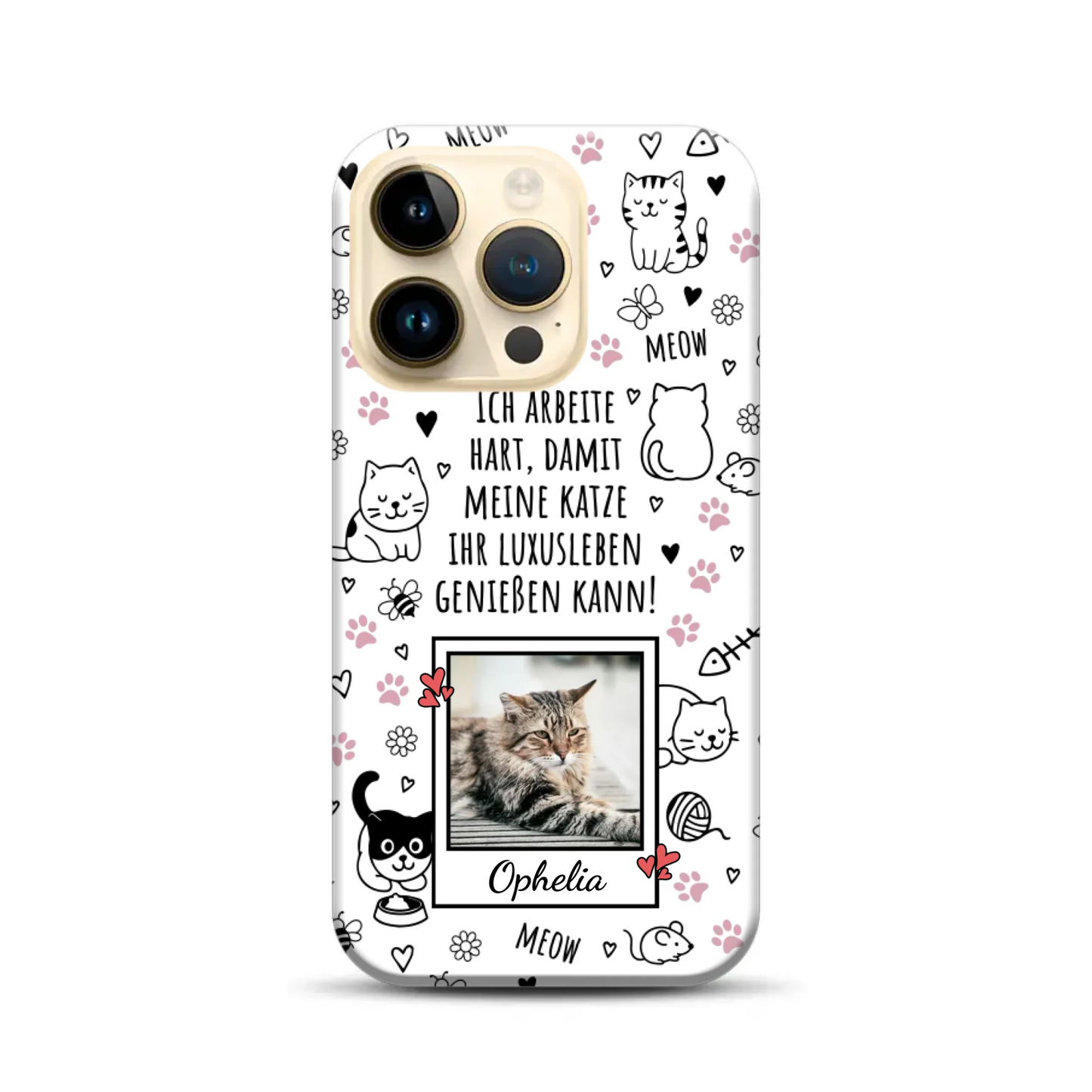 Luxuskatze - Individuelle Premium Hülle für iPhone