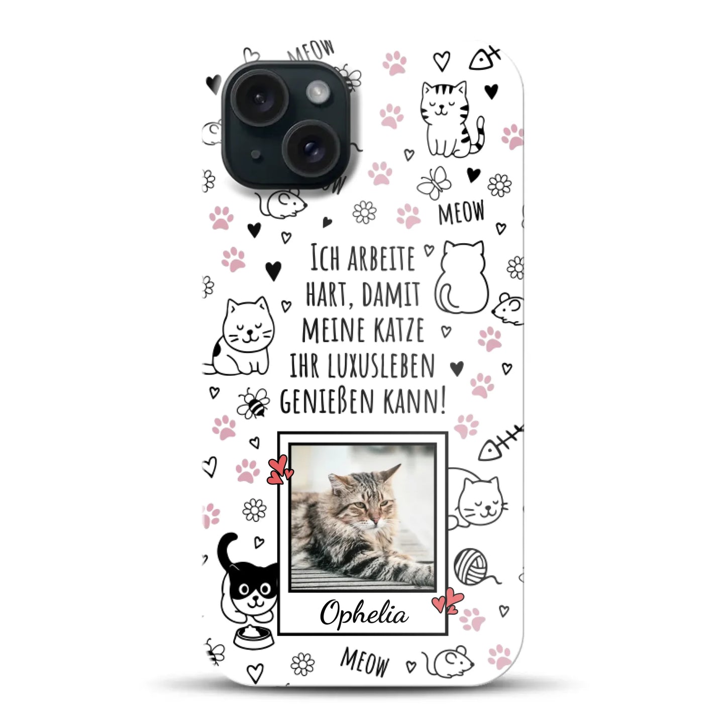 Luxuskatze - Individuelle Premium Hülle für iPhone