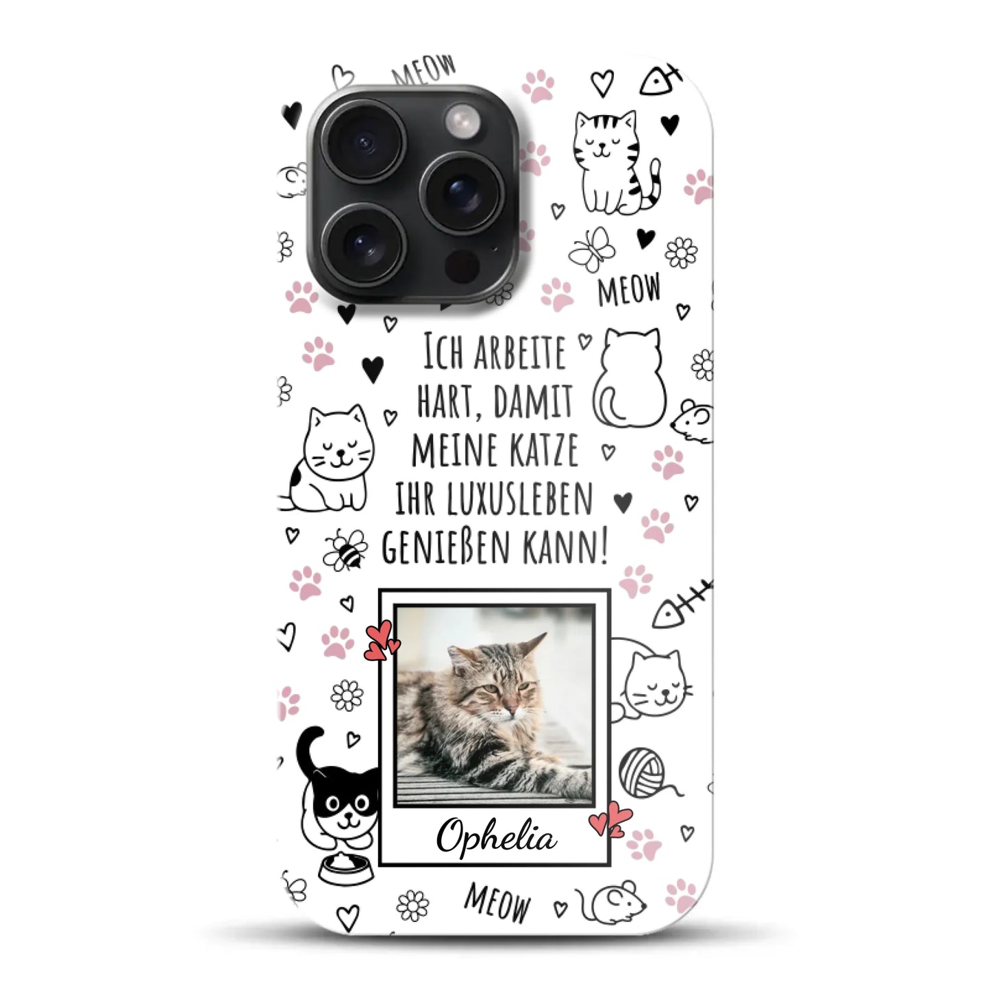 Luxuskatze - Individuelle Premium Hülle für iPhone