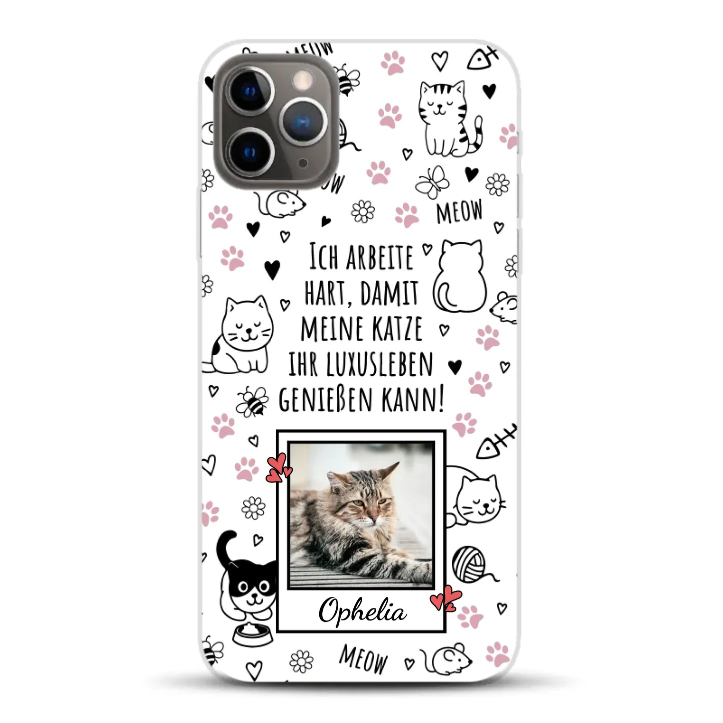 Luxuskatze - Individuelle Handyhülle für iPhone