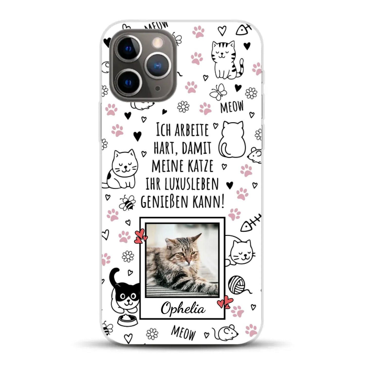 Luxuskatze - Individuelle Handyhülle für iPhone