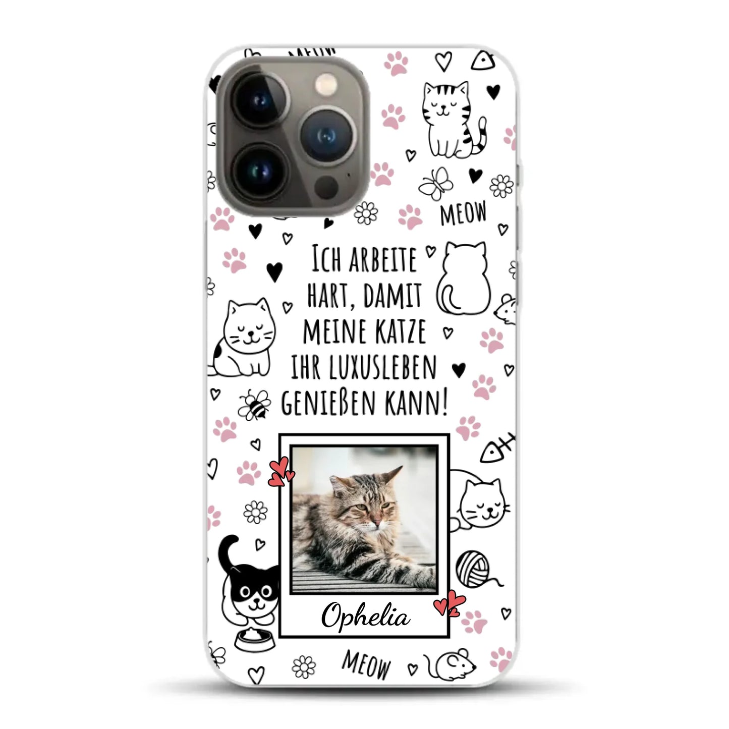 Luxuskatze - Individuelle Handyhülle für iPhone