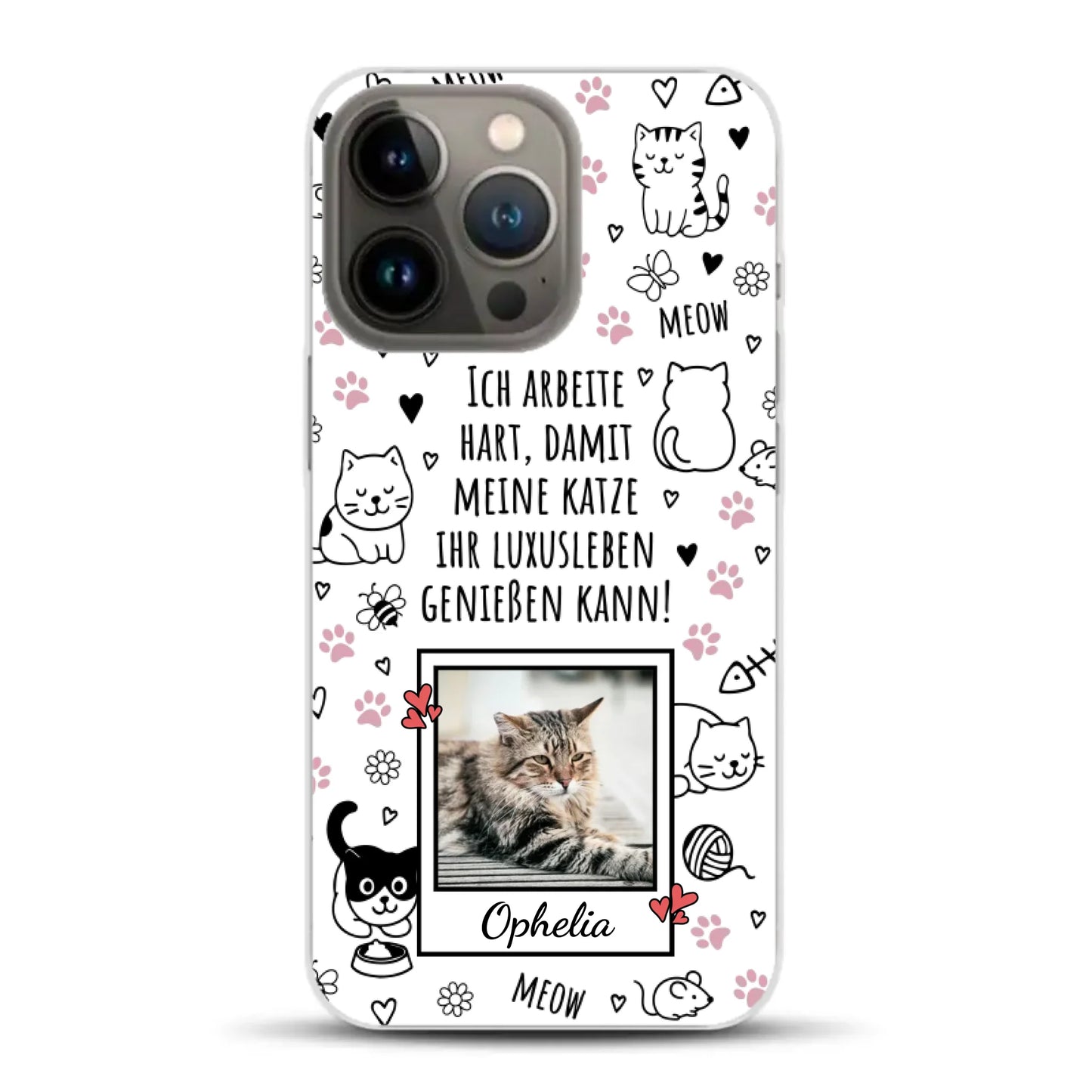 Luxuskatze - Individuelle Handyhülle für iPhone