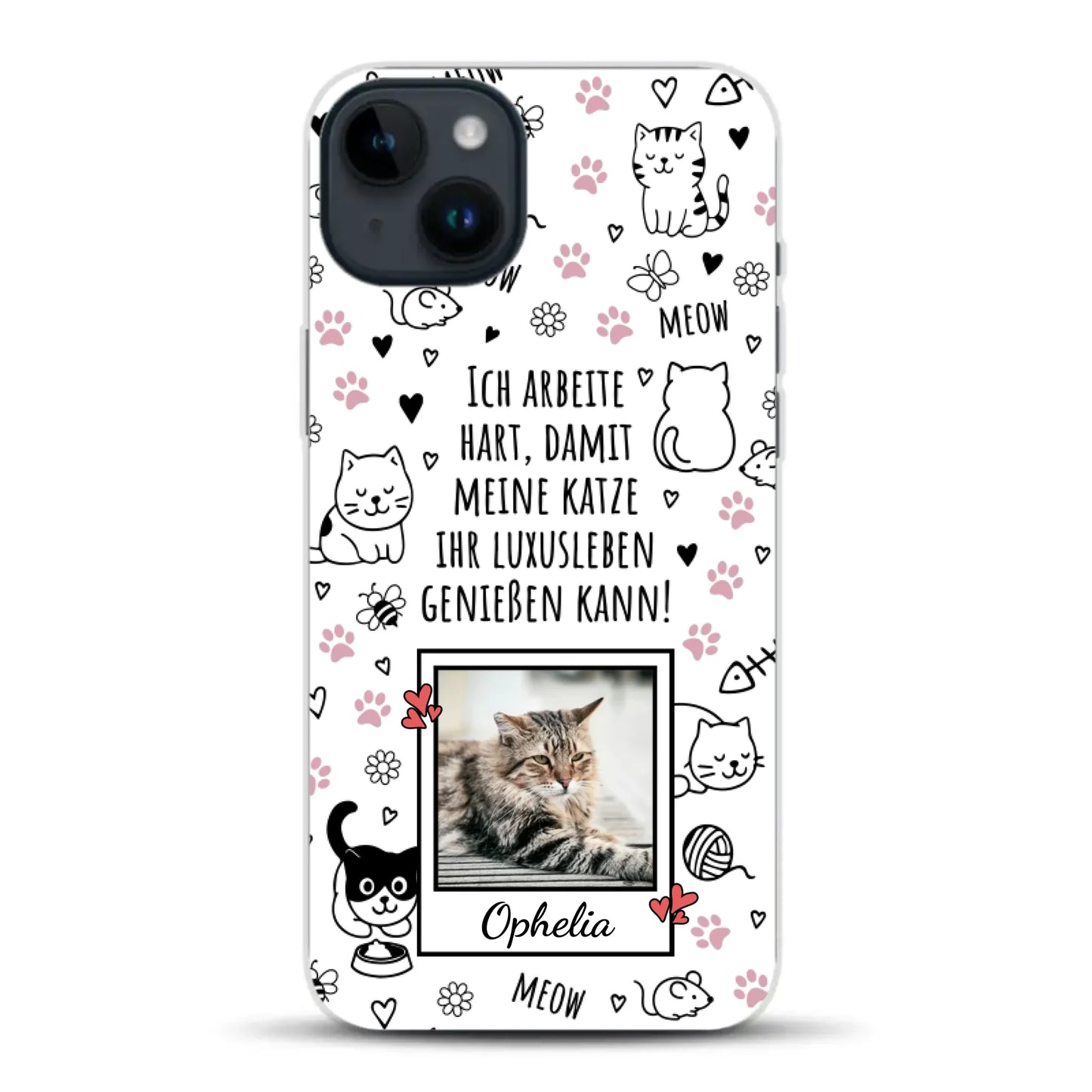 Luxuskatze - Individuelle Handyhülle für iPhone