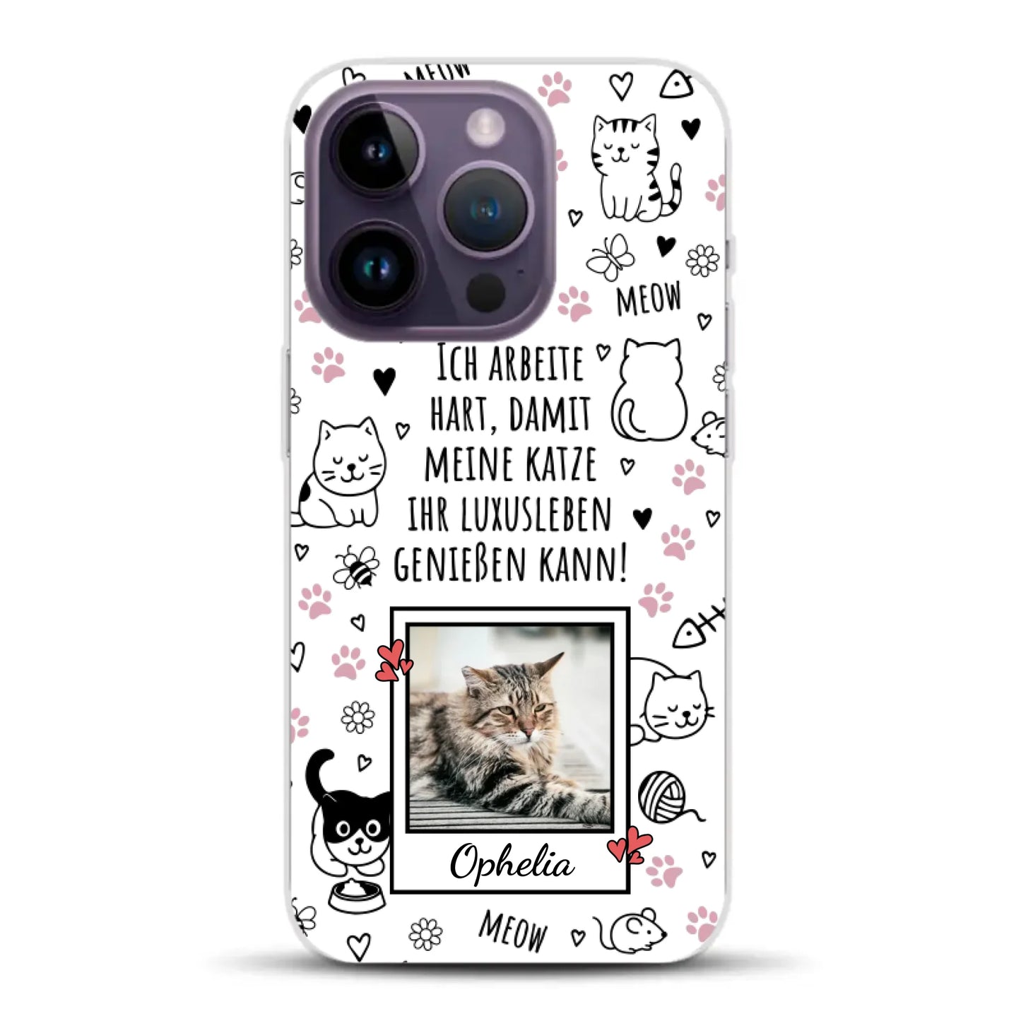 Luxuskatze - Individuelle Handyhülle für iPhone
