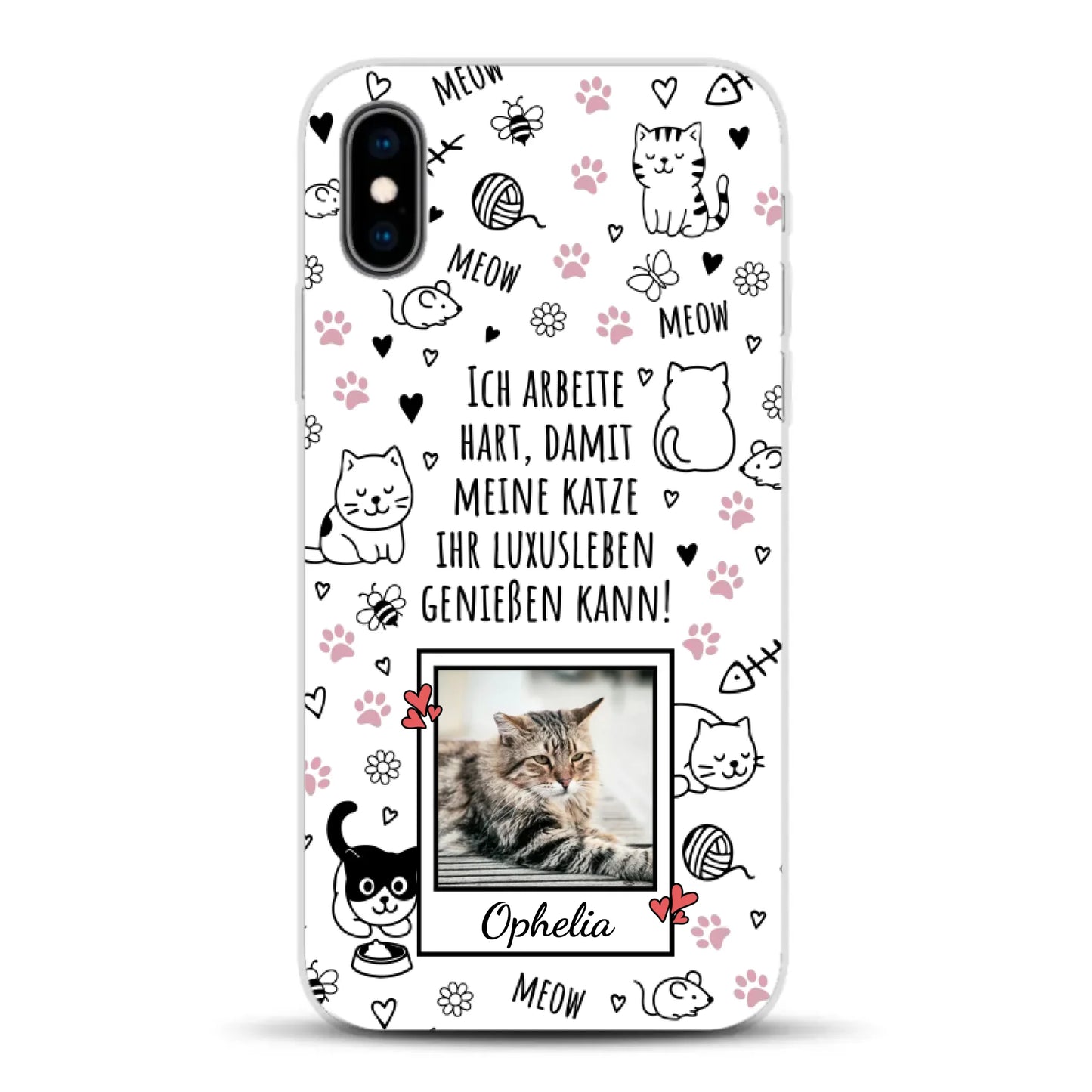 Luxuskatze - Individuelle Handyhülle für iPhone