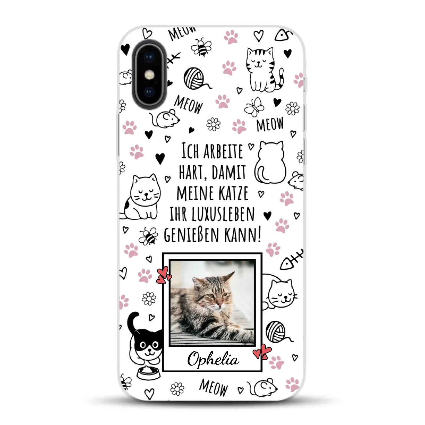 Luxuskatze - Individuelle Handyhülle für iPhone