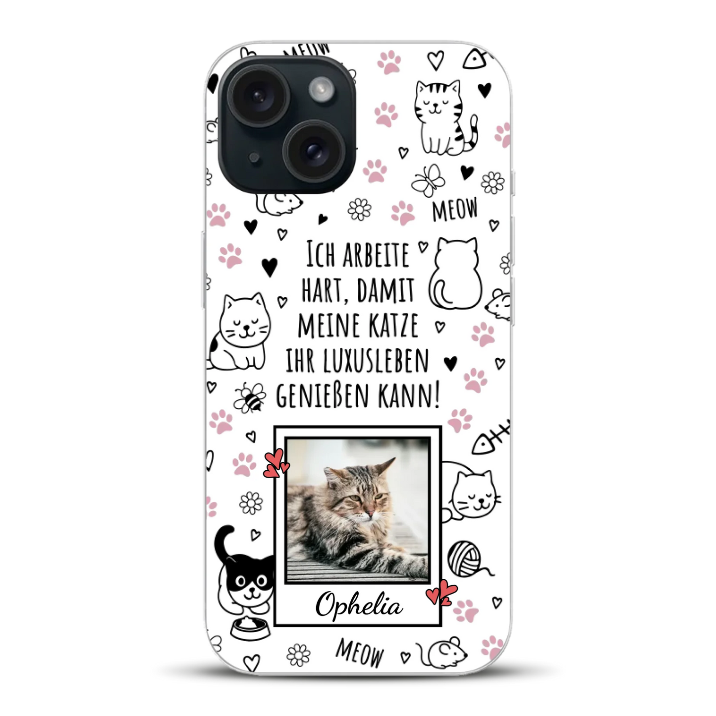 Luxuskatze - Individuelle Handyhülle für iPhone