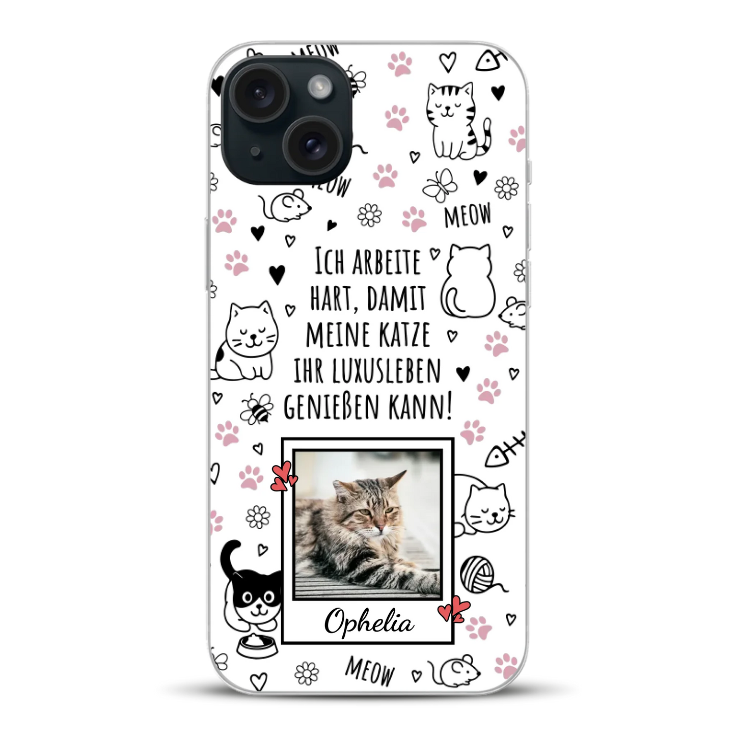 Luxuskatze - Individuelle Handyhülle für iPhone