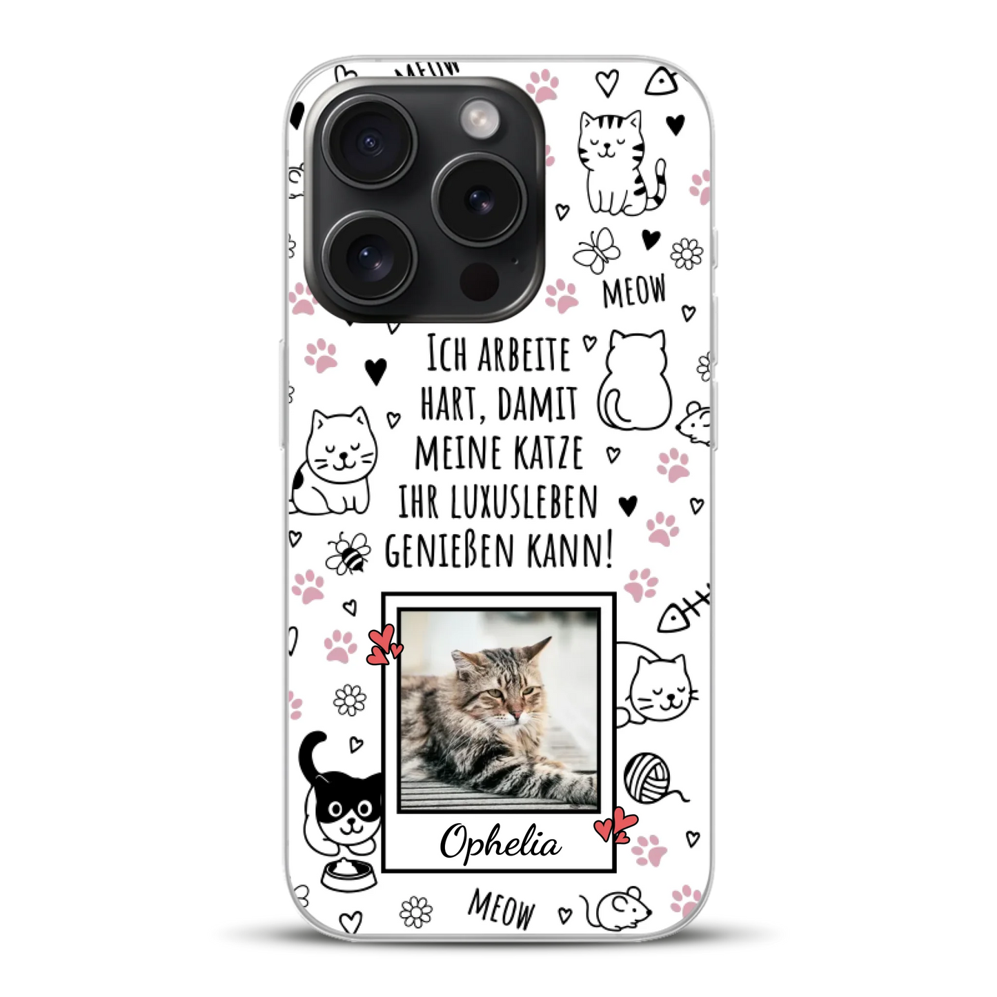 Luxuskatze - Individuelle Handyhülle für iPhone