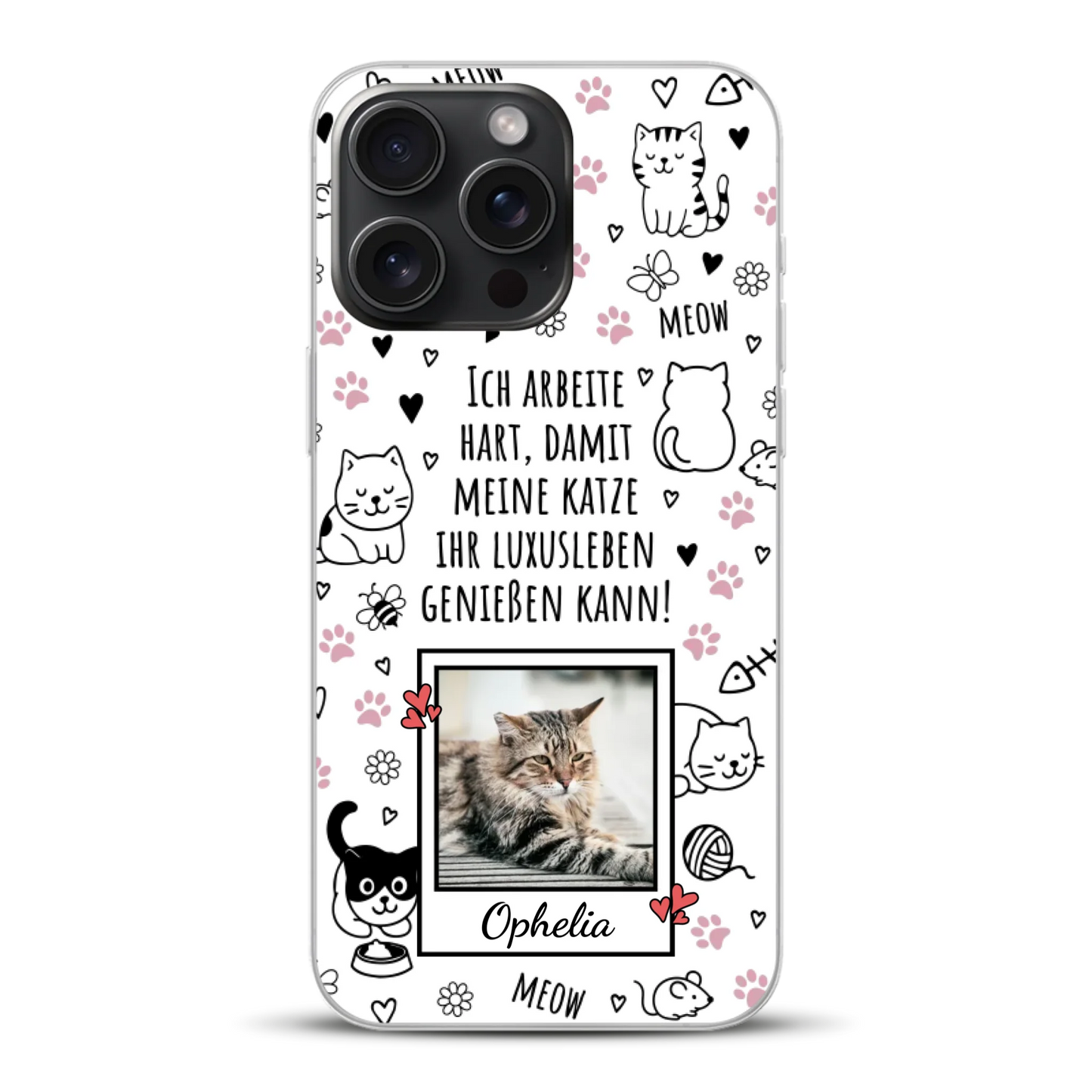 Luxuskatze - Individuelle Handyhülle für iPhone