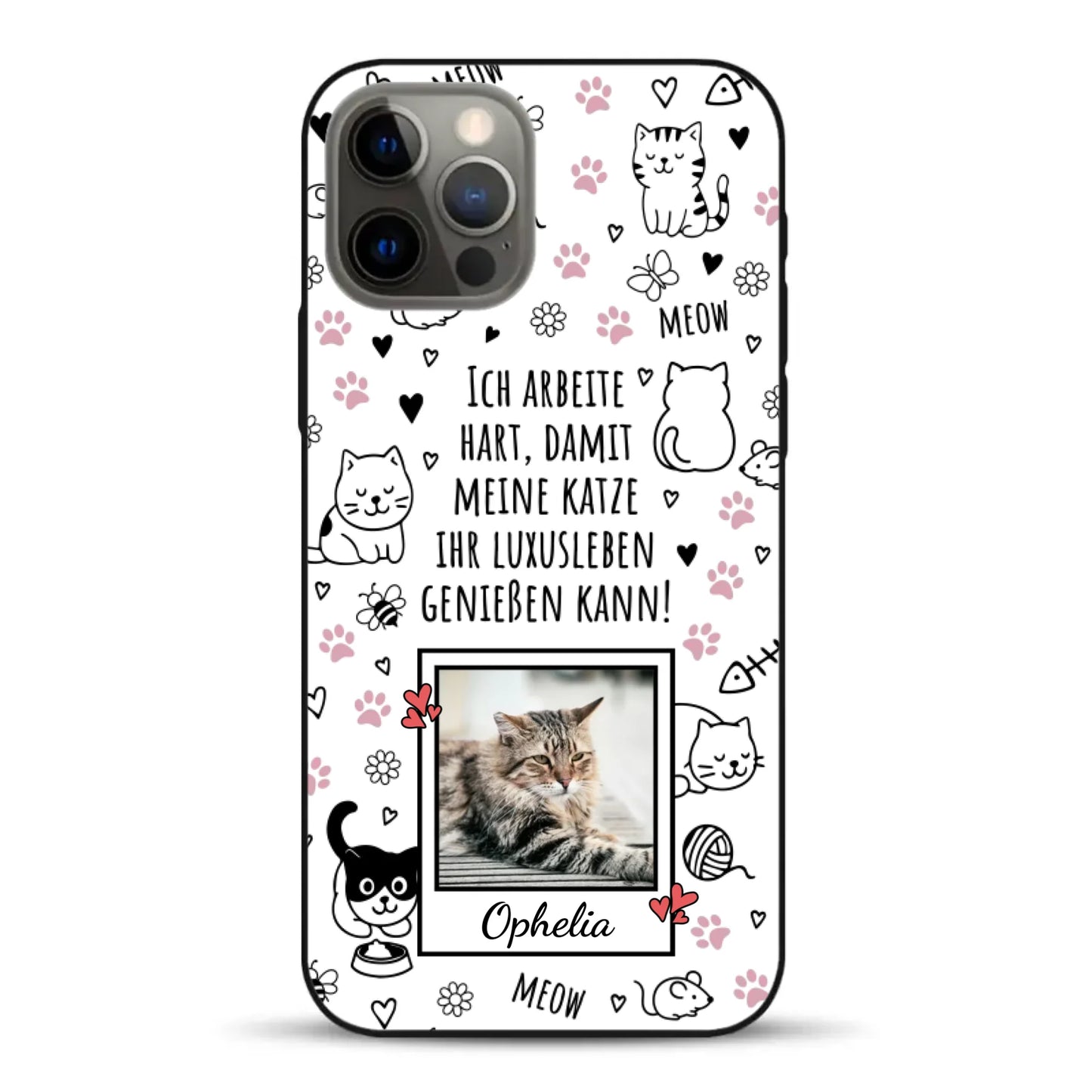 Luxuskatze - Individuelle Handyhülle für iPhone
