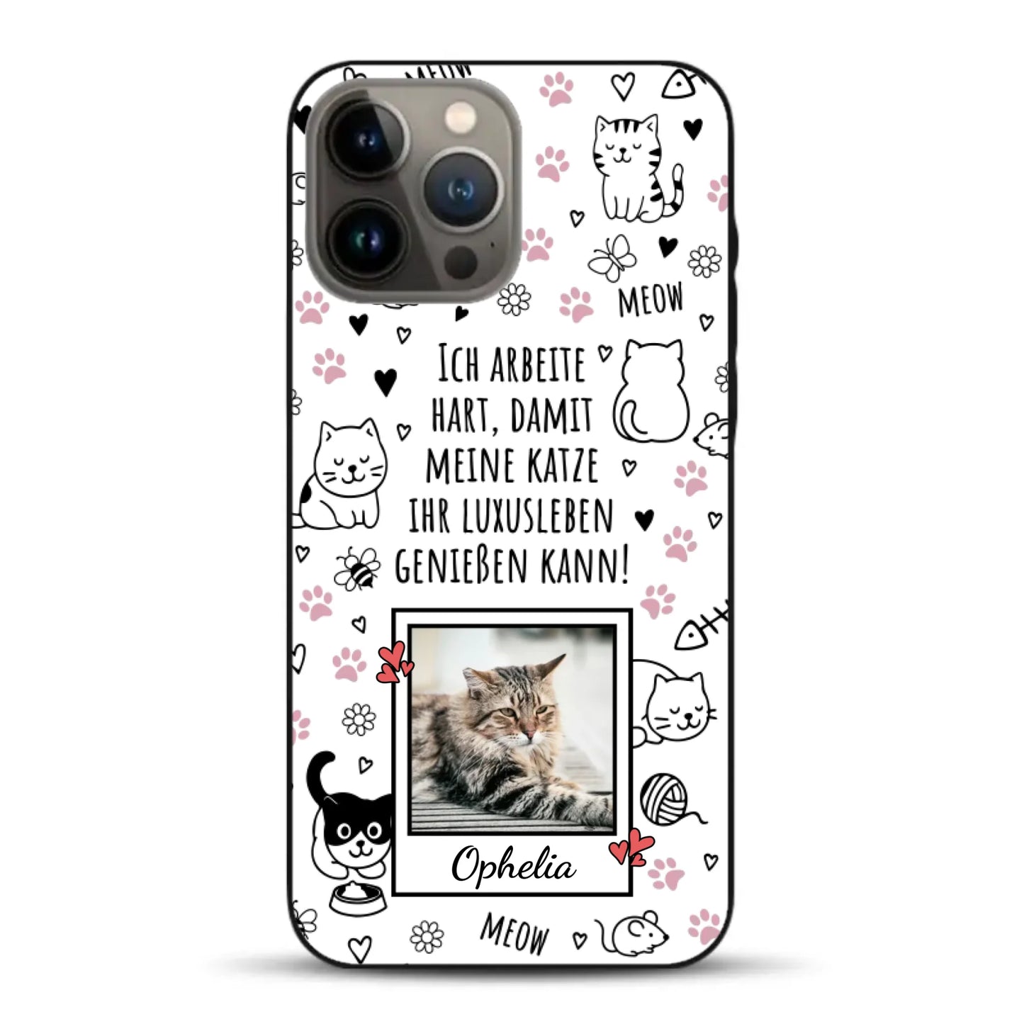 Luxuskatze - Individuelle Handyhülle für iPhone