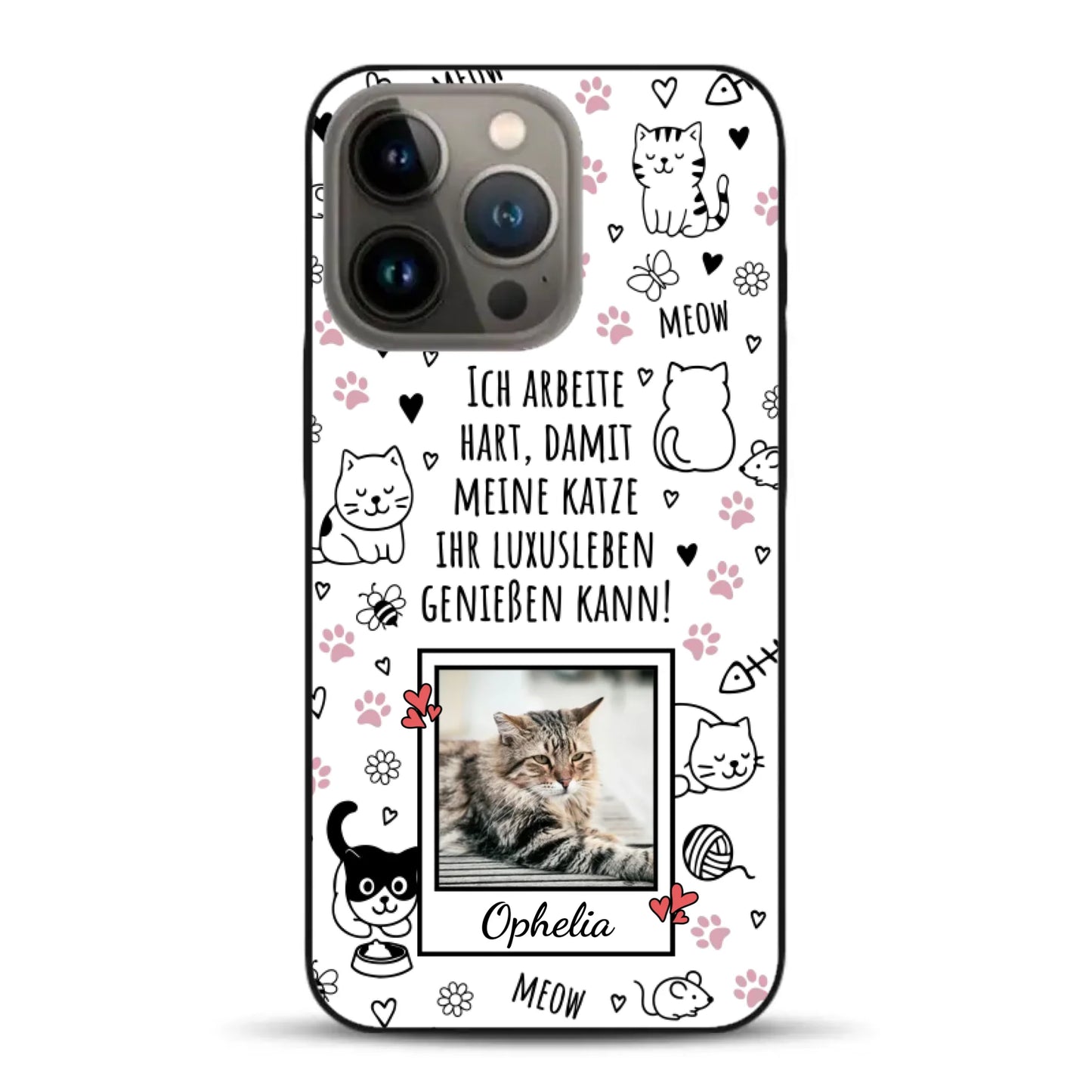 Luxuskatze - Individuelle Handyhülle für iPhone