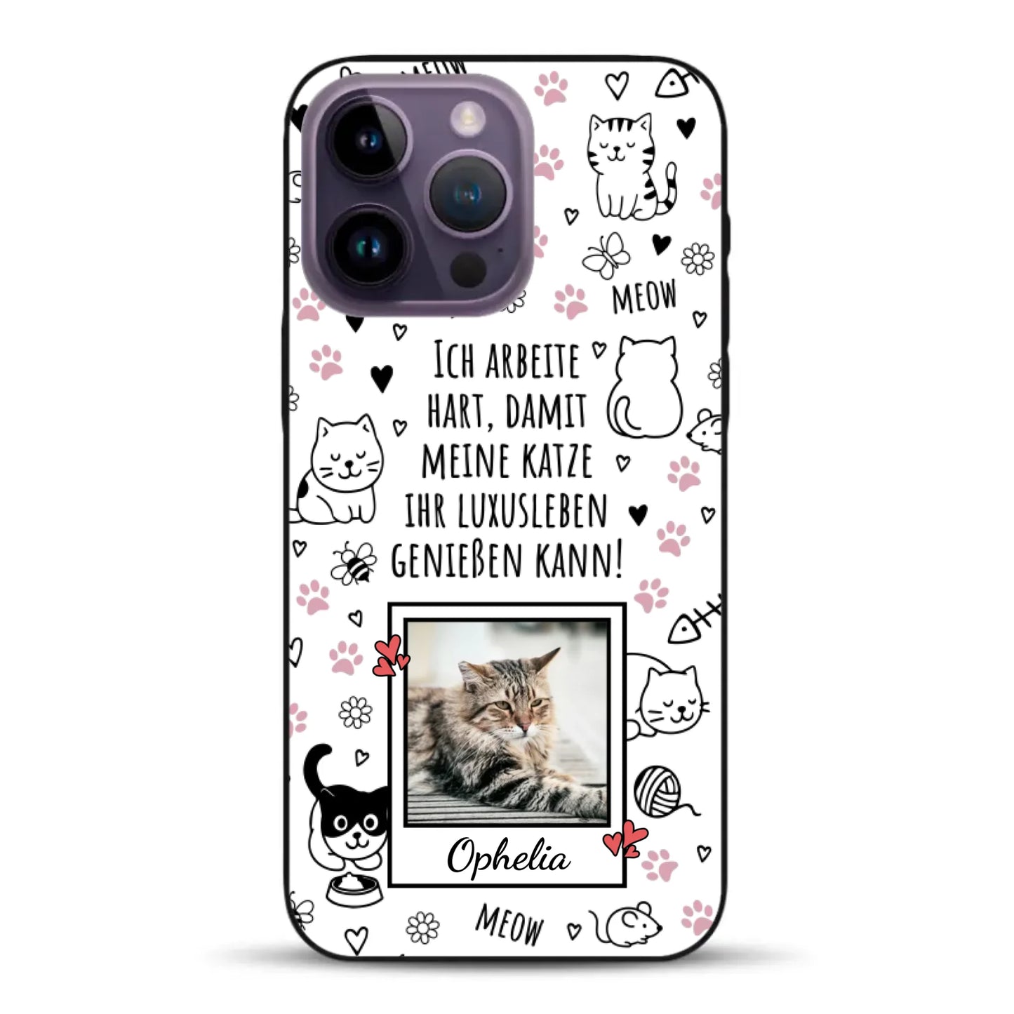 Luxuskatze - Individuelle Handyhülle für iPhone