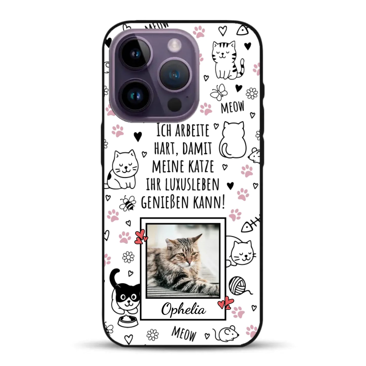 Luxuskatze - Individuelle Handyhülle für iPhone