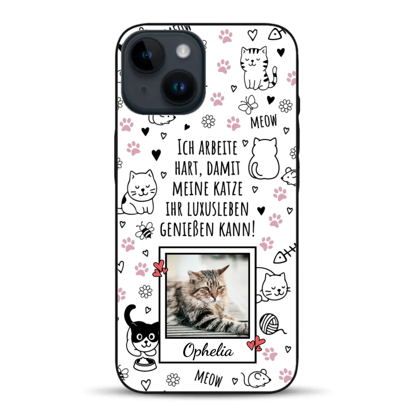 Luxuskatze - Individuelle Handyhülle für iPhone