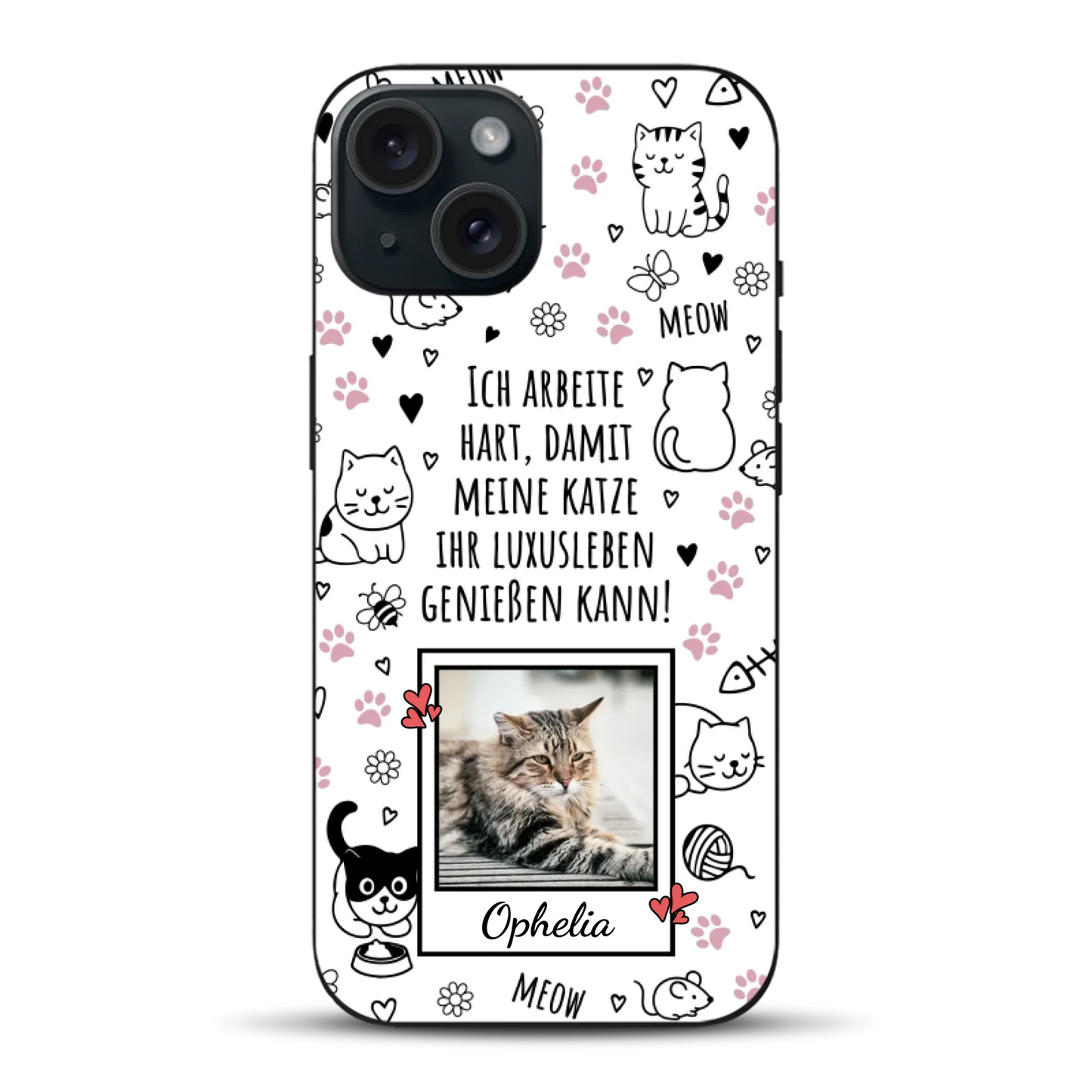 Luxuskatze - Individuelle Handyhülle für iPhone