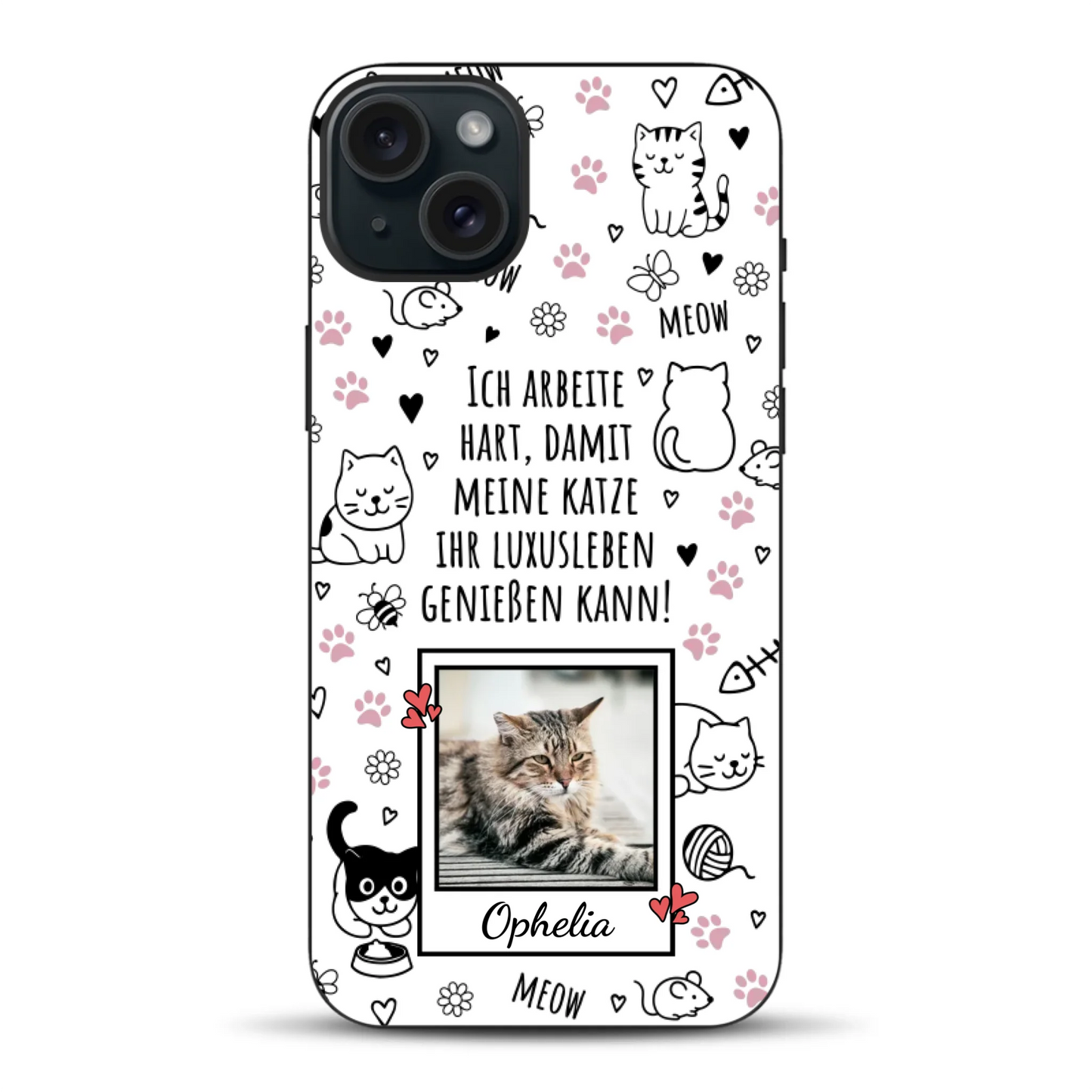 Luxuskatze - Individuelle Handyhülle für iPhone