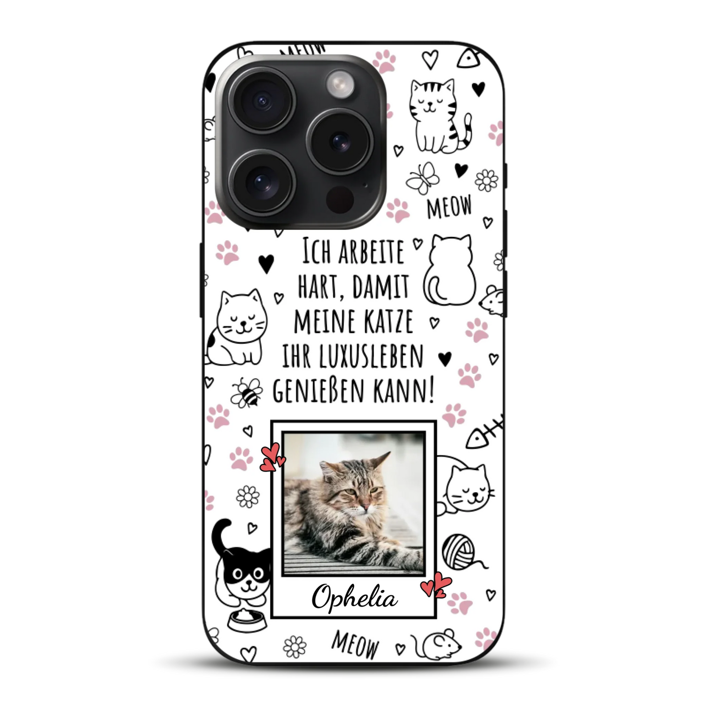 Luxuskatze - Individuelle Handyhülle für iPhone