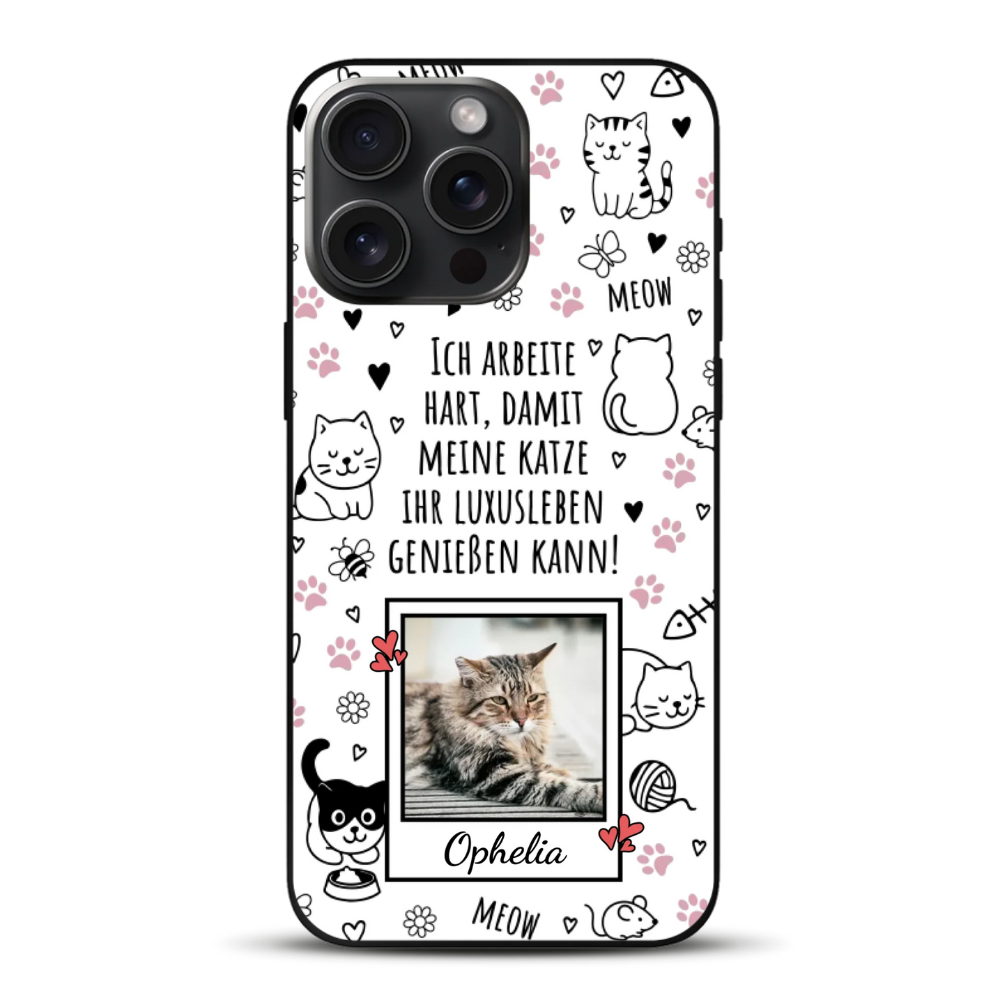 Luxuskatze - Individuelle Handyhülle für iPhone