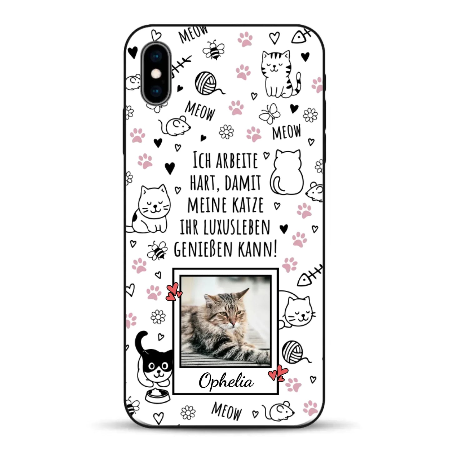 Luxuskatze - Individuelle Handyhülle für iPhone