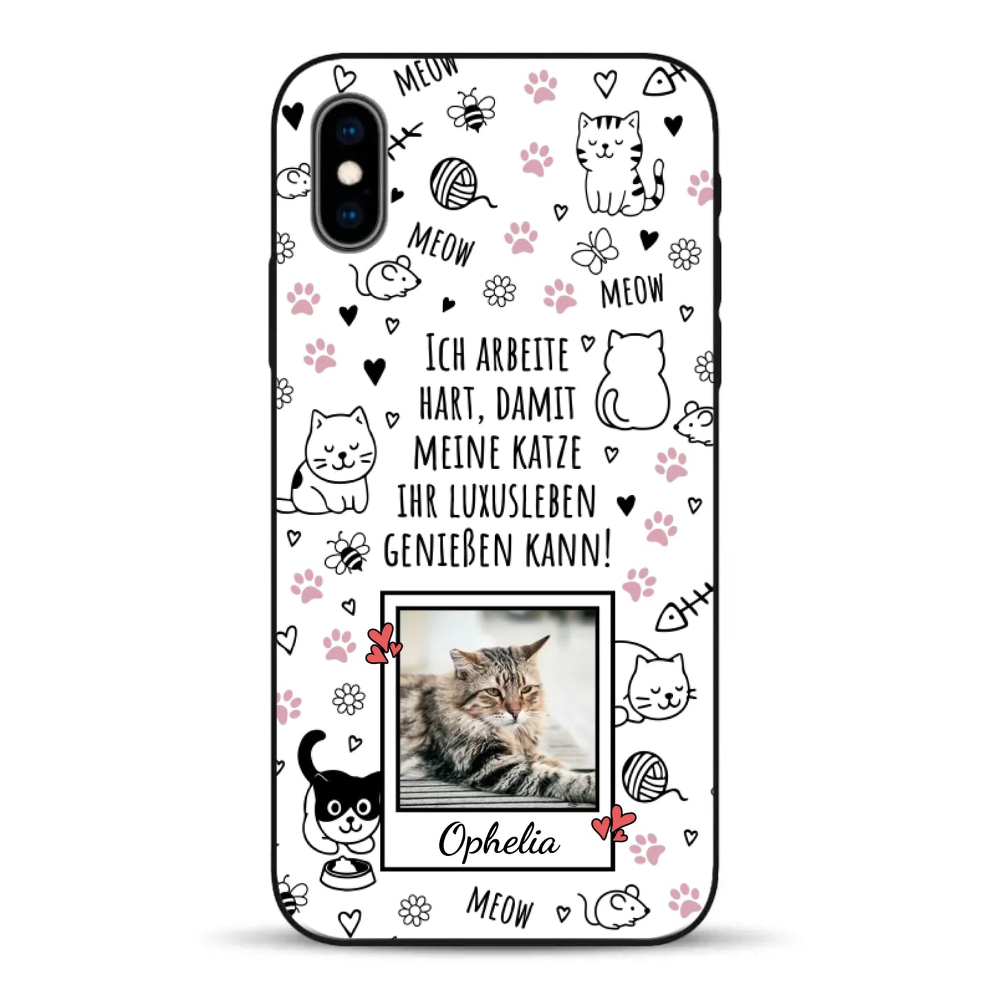 Luxuskatze - Individuelle Handyhülle für iPhone